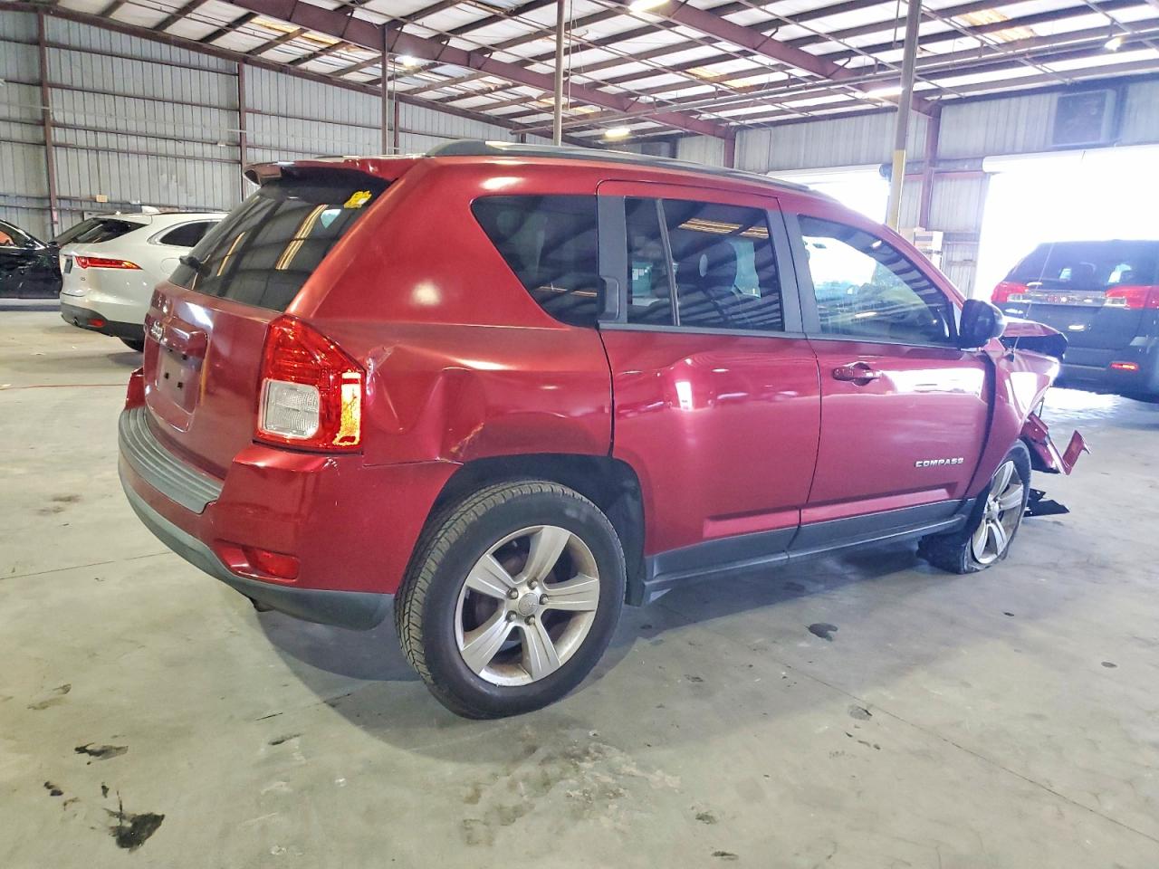 2013 Jeep Compass Sport Бордовый vin: 1C4NJCBBXDD255269