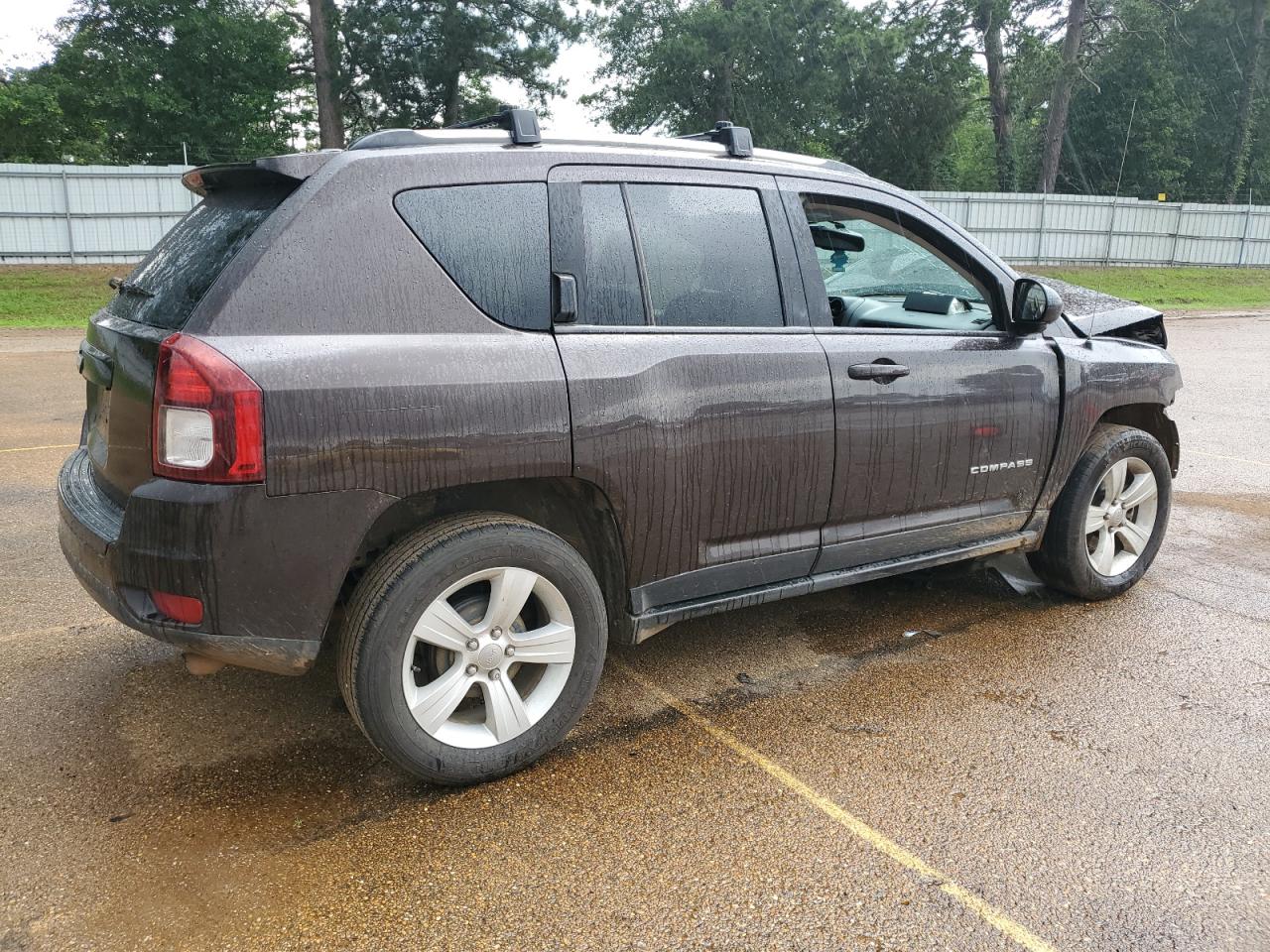 2014 Jeep Compass Sport Brown vin: 1C4NJCBBXED647377