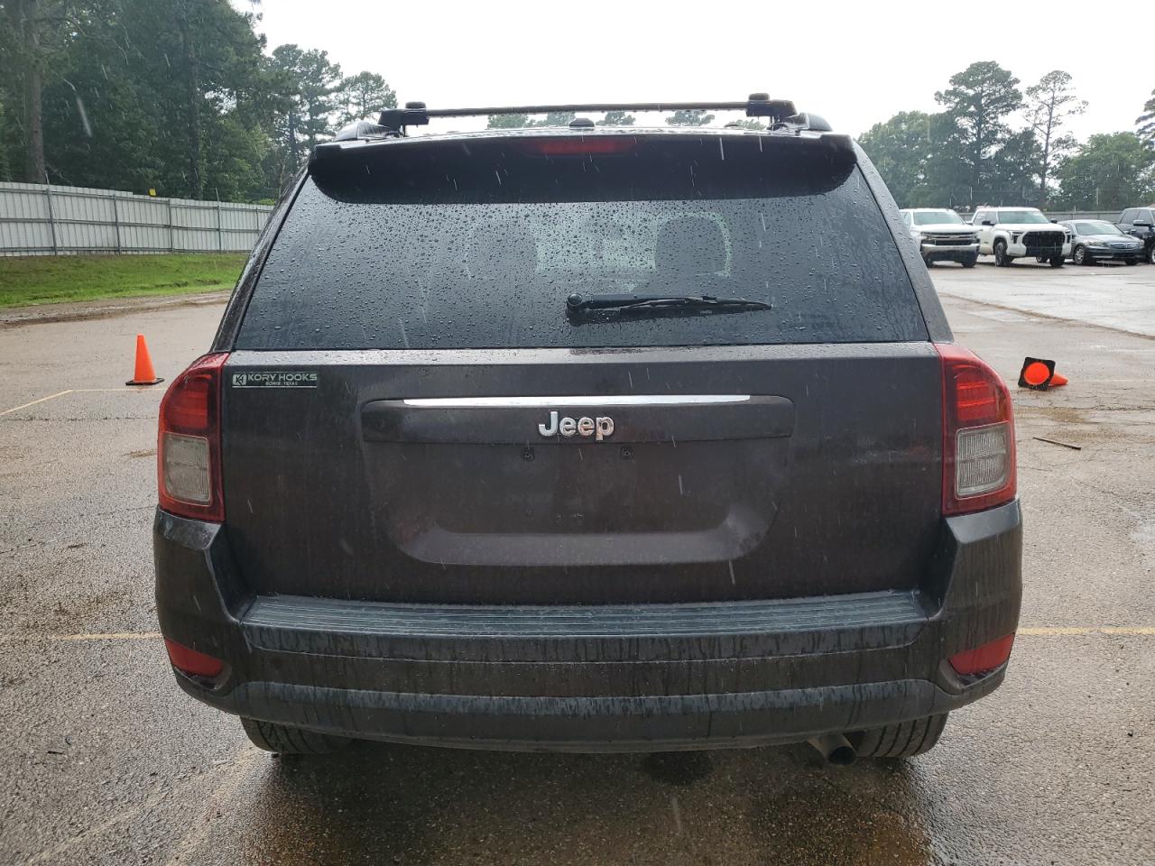 2014 Jeep Compass Sport Brown vin: 1C4NJCBBXED647377