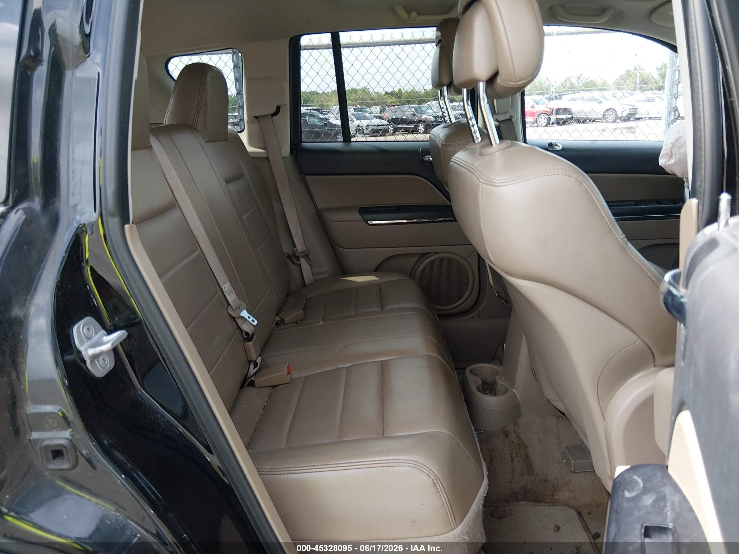 2013 Jeep Compass Limited Black vin: 1C4NJCCB0DD191547