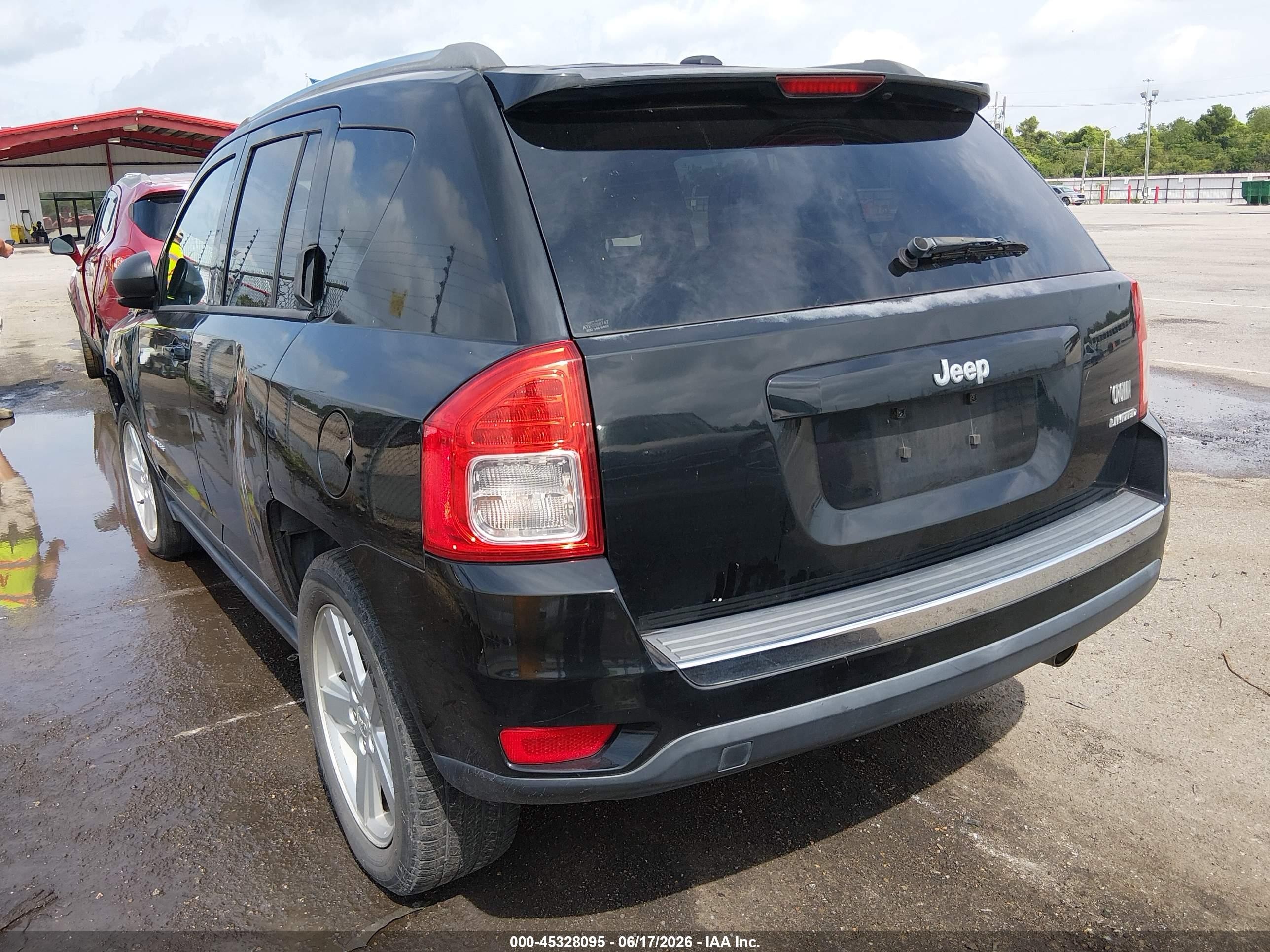 2013 Jeep Compass Limited Black vin: 1C4NJCCB0DD191547