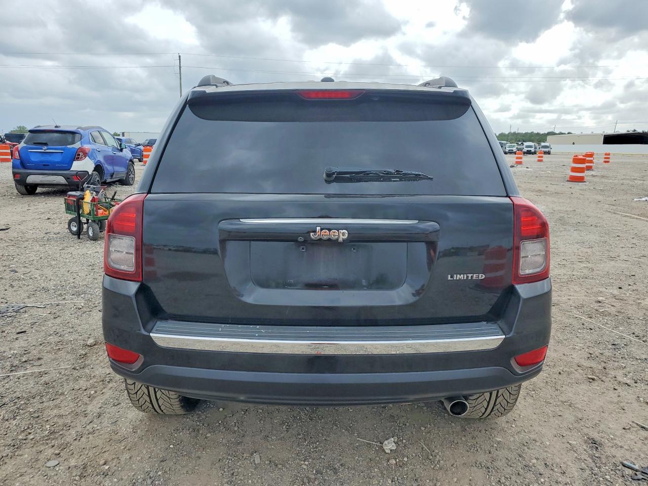 2014 Jeep Compass Limited Black vin: 1C4NJCCB1ED662865