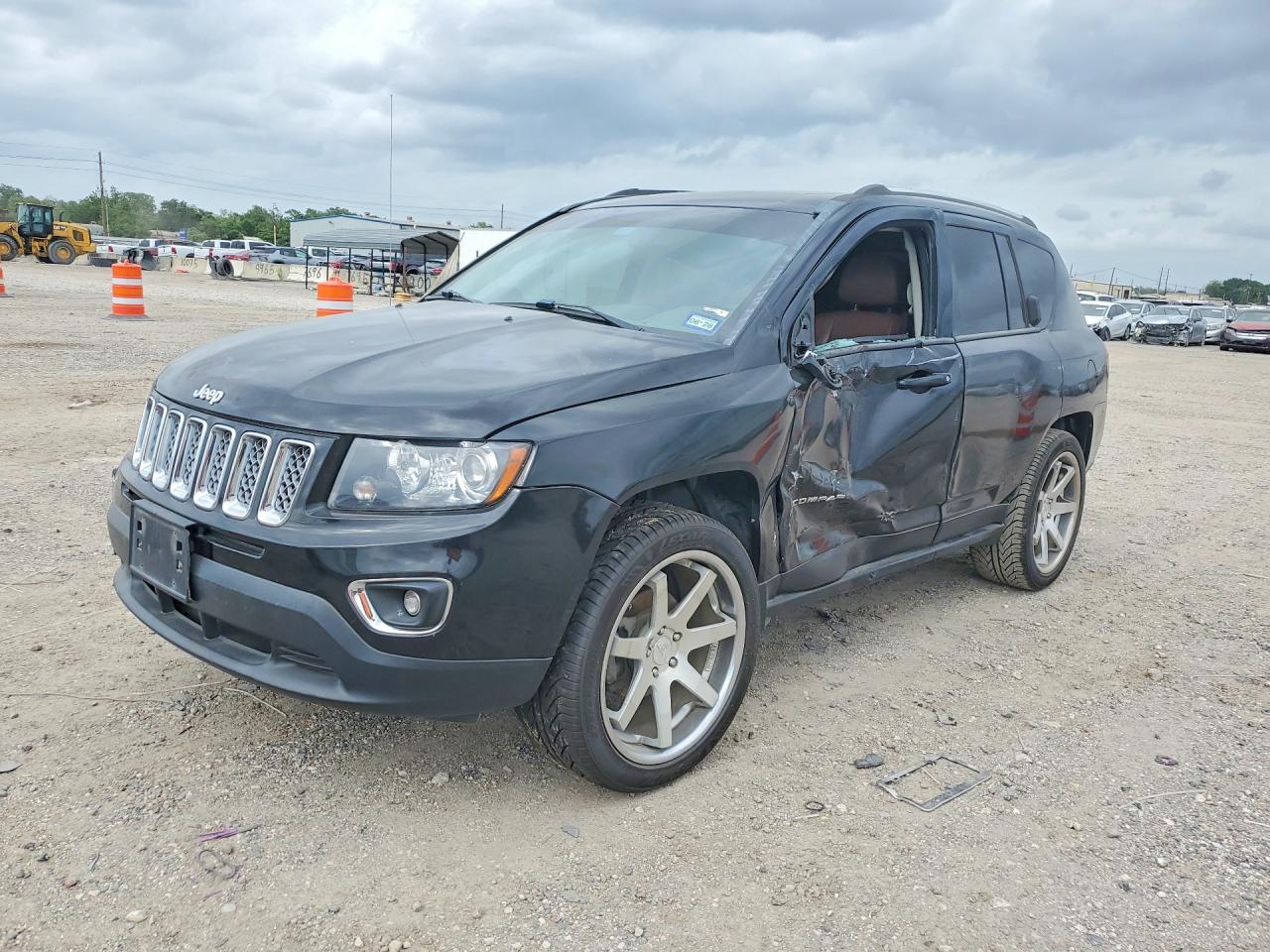 2014 Jeep Compass Limited Black vin: 1C4NJCCB1ED662865