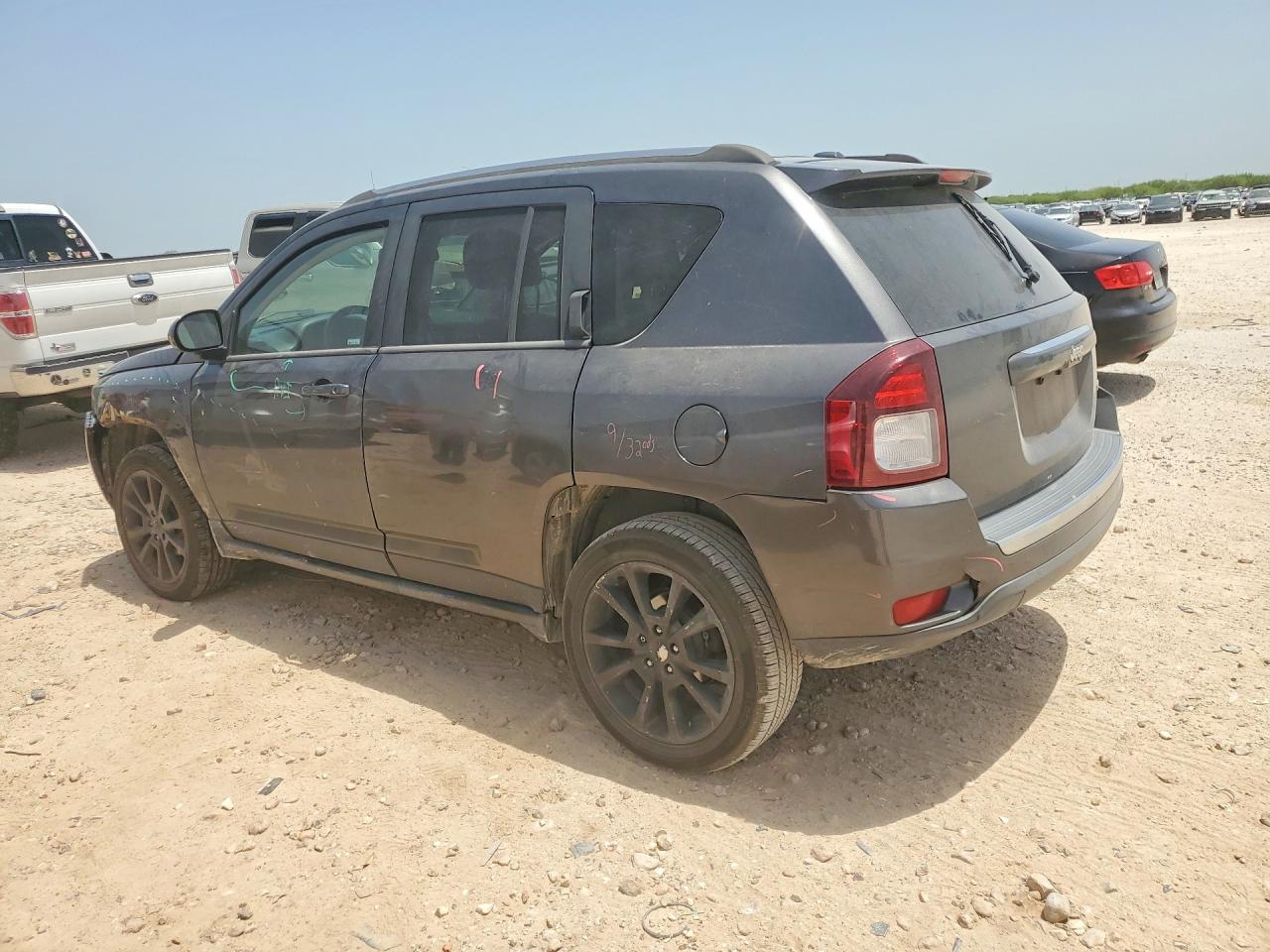 2014 Jeep Compass Limited Gray vin: 1C4NJCCB2ED794288