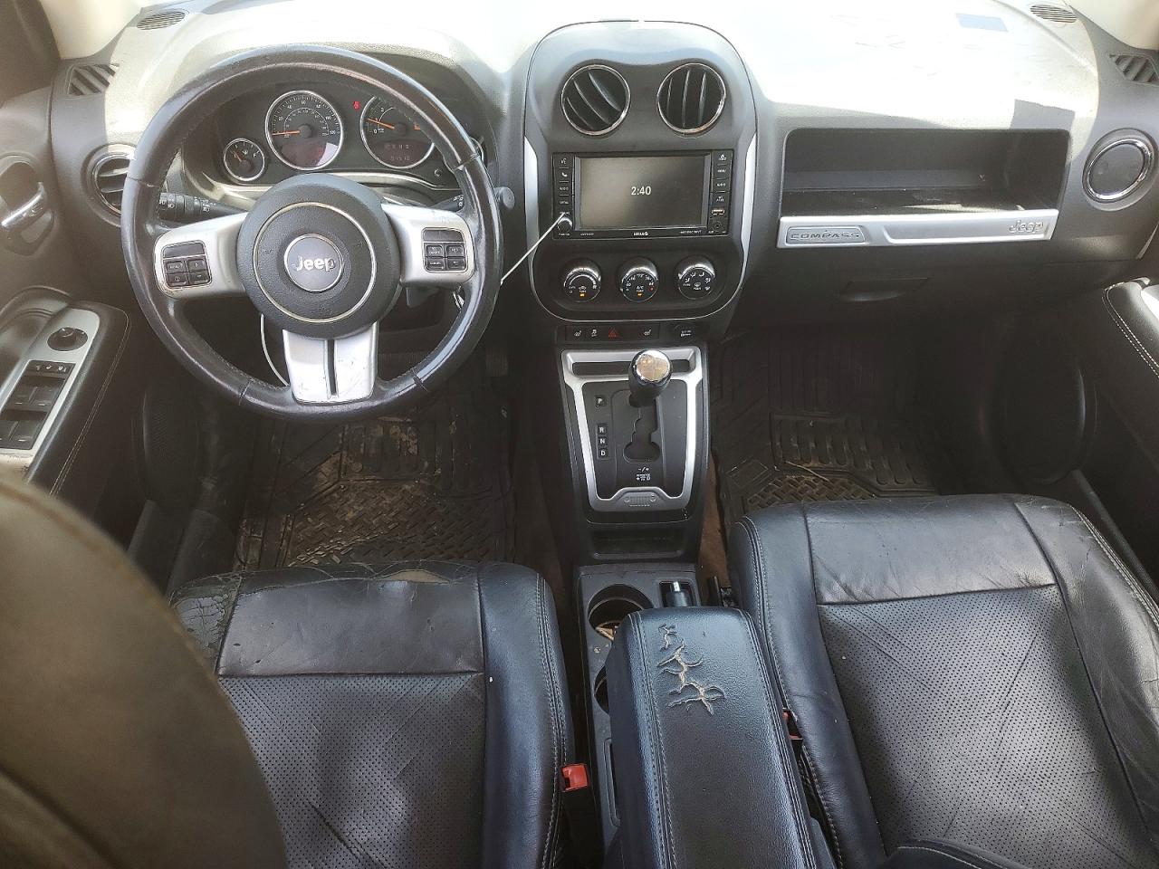 2014 Jeep Compass Limited Gray vin: 1C4NJCCB2ED794288