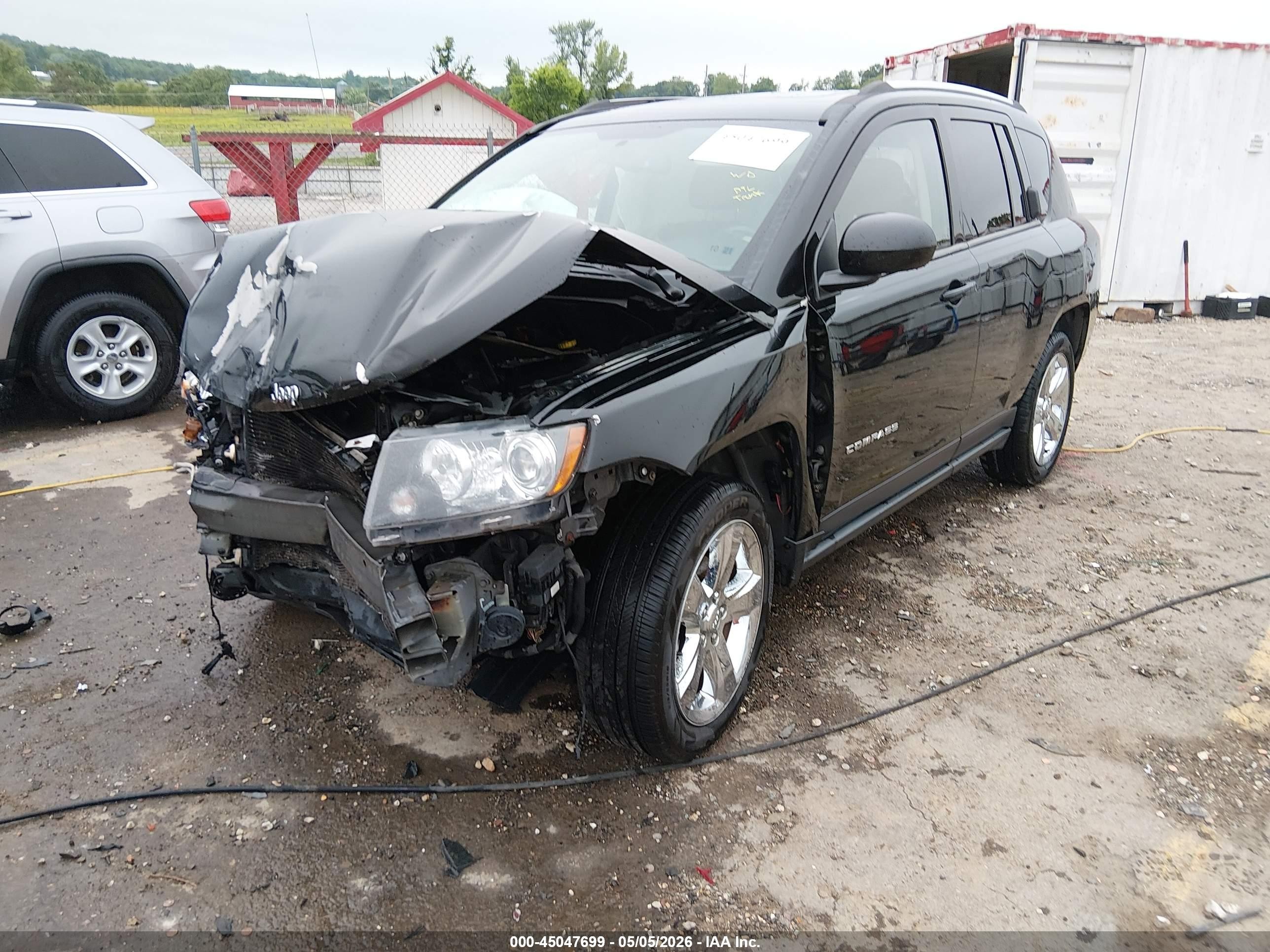 2014 Jeep Compass Limited Black vin: 1C4NJCCB3ED737419