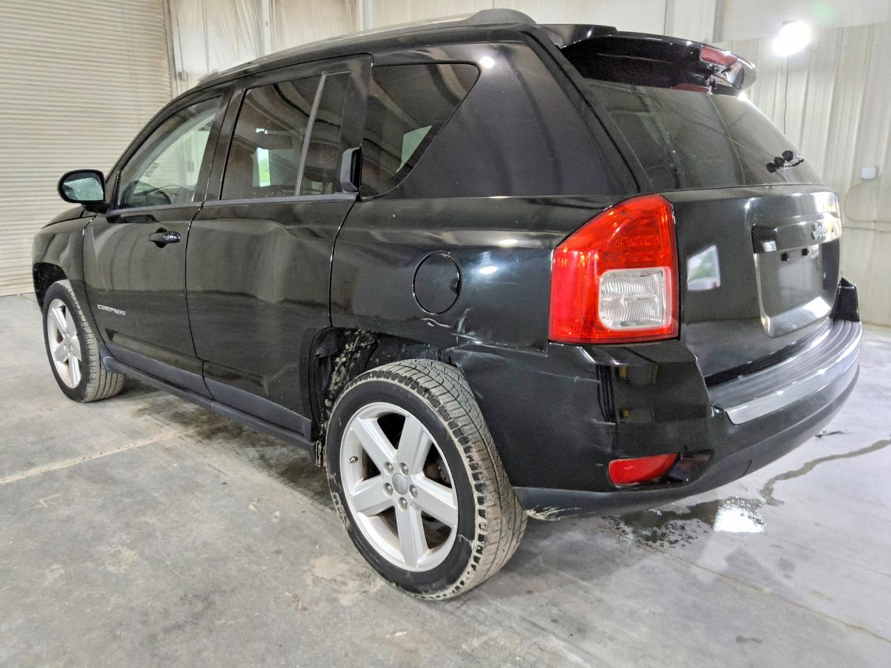 2012 Jeep Compass Limited Black vin: 1C4NJCCB4CD718956