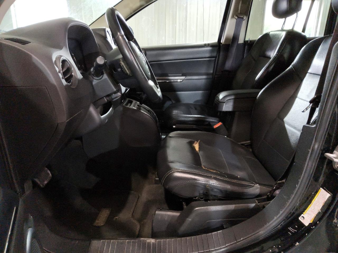 2012 Jeep Compass Limited Black vin: 1C4NJCCB4CD718956