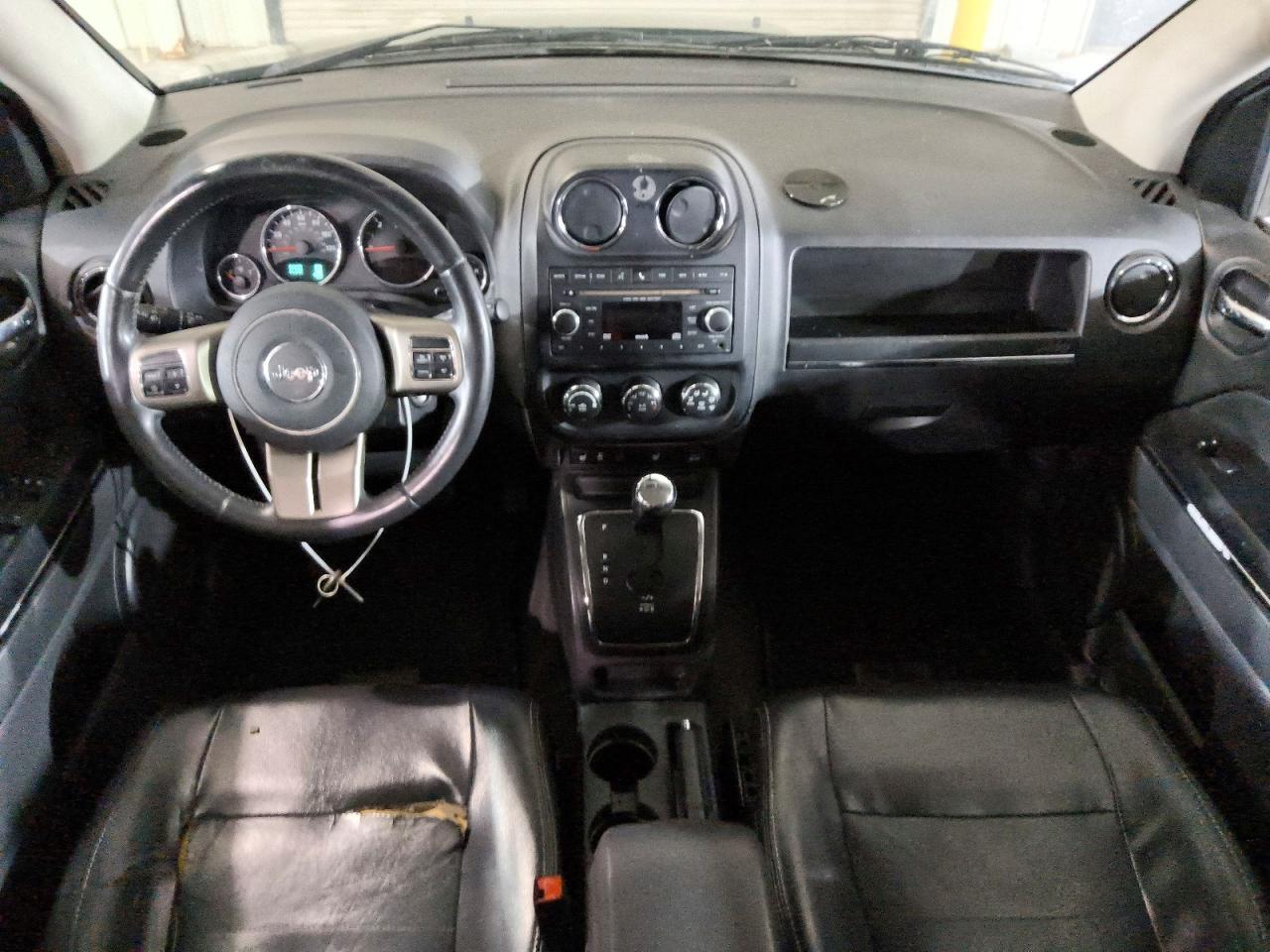 2012 Jeep Compass Limited Black vin: 1C4NJCCB4CD718956