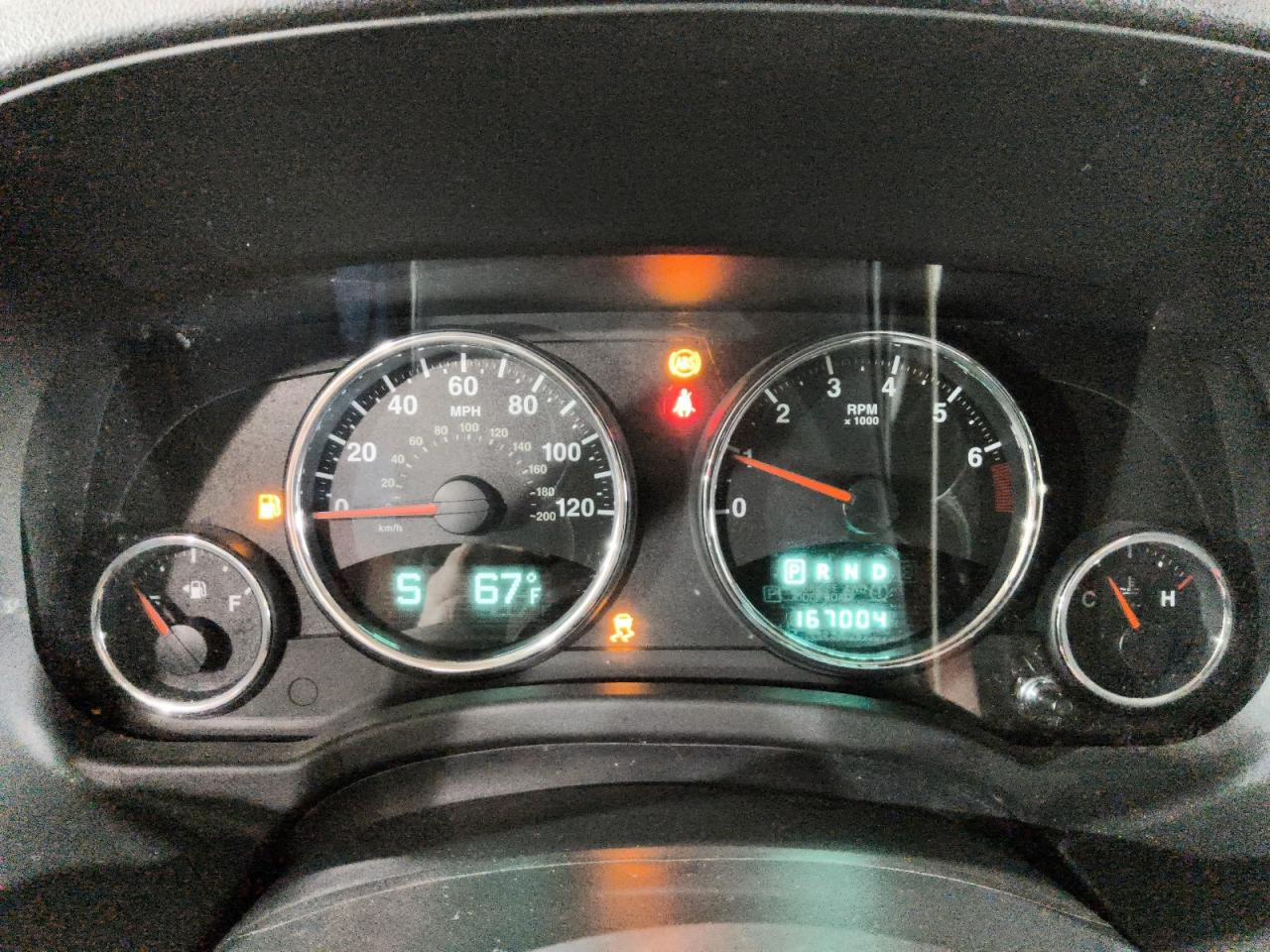 2012 Jeep Compass Limited Black vin: 1C4NJCCB4CD718956 Damage: Warning Light - Abs, On, Unacceptable