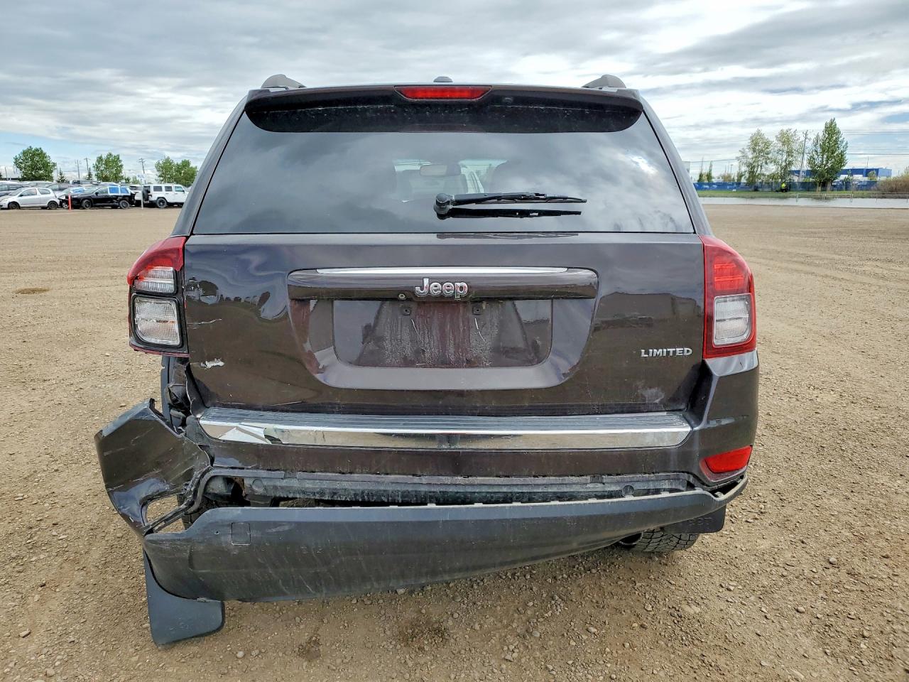 2014 Jeep Compass Limited Черный vin: 1C4NJCCB5ED758384
