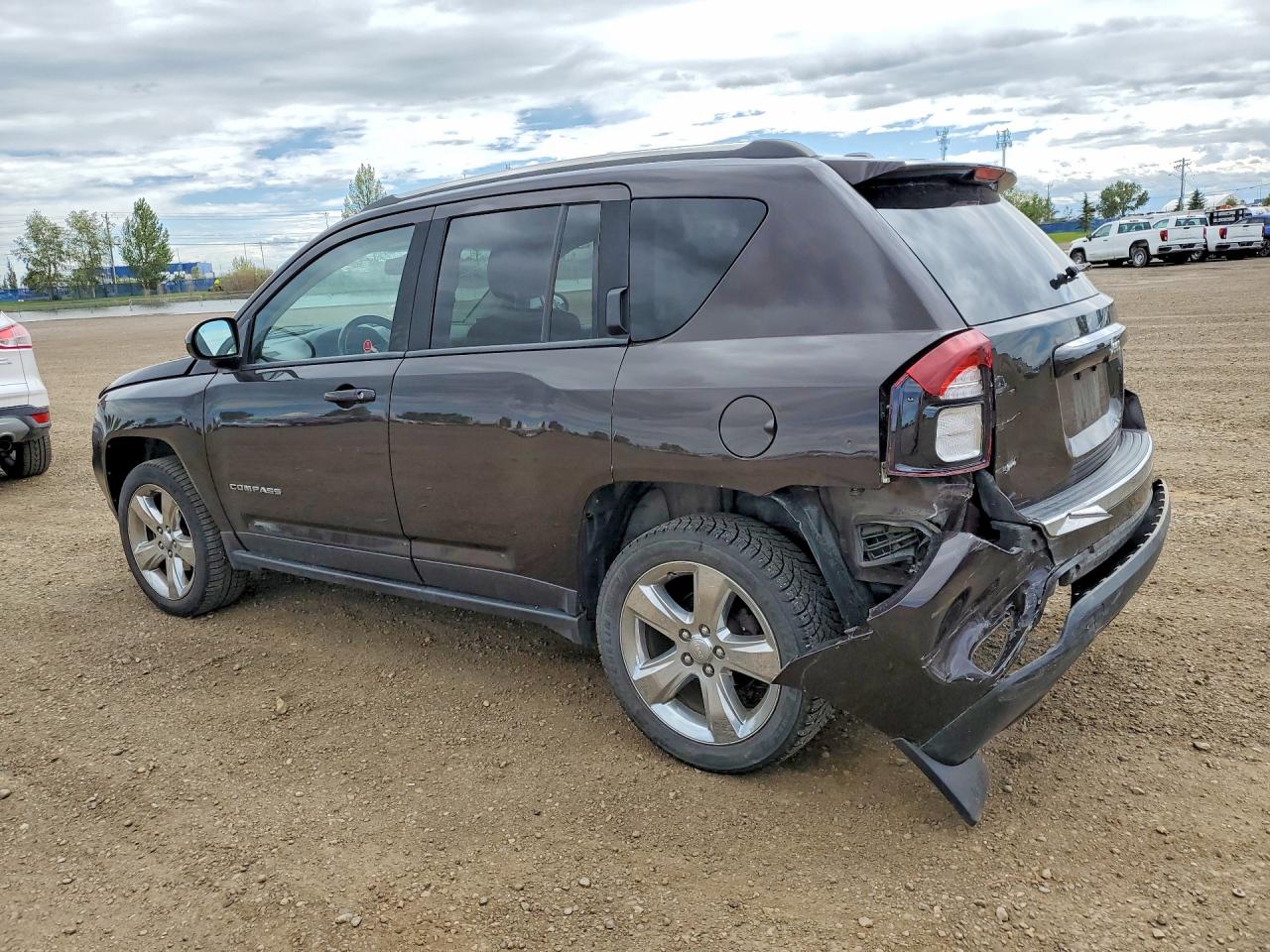 2014 Jeep Compass Limited Черный vin: 1C4NJCCB5ED758384