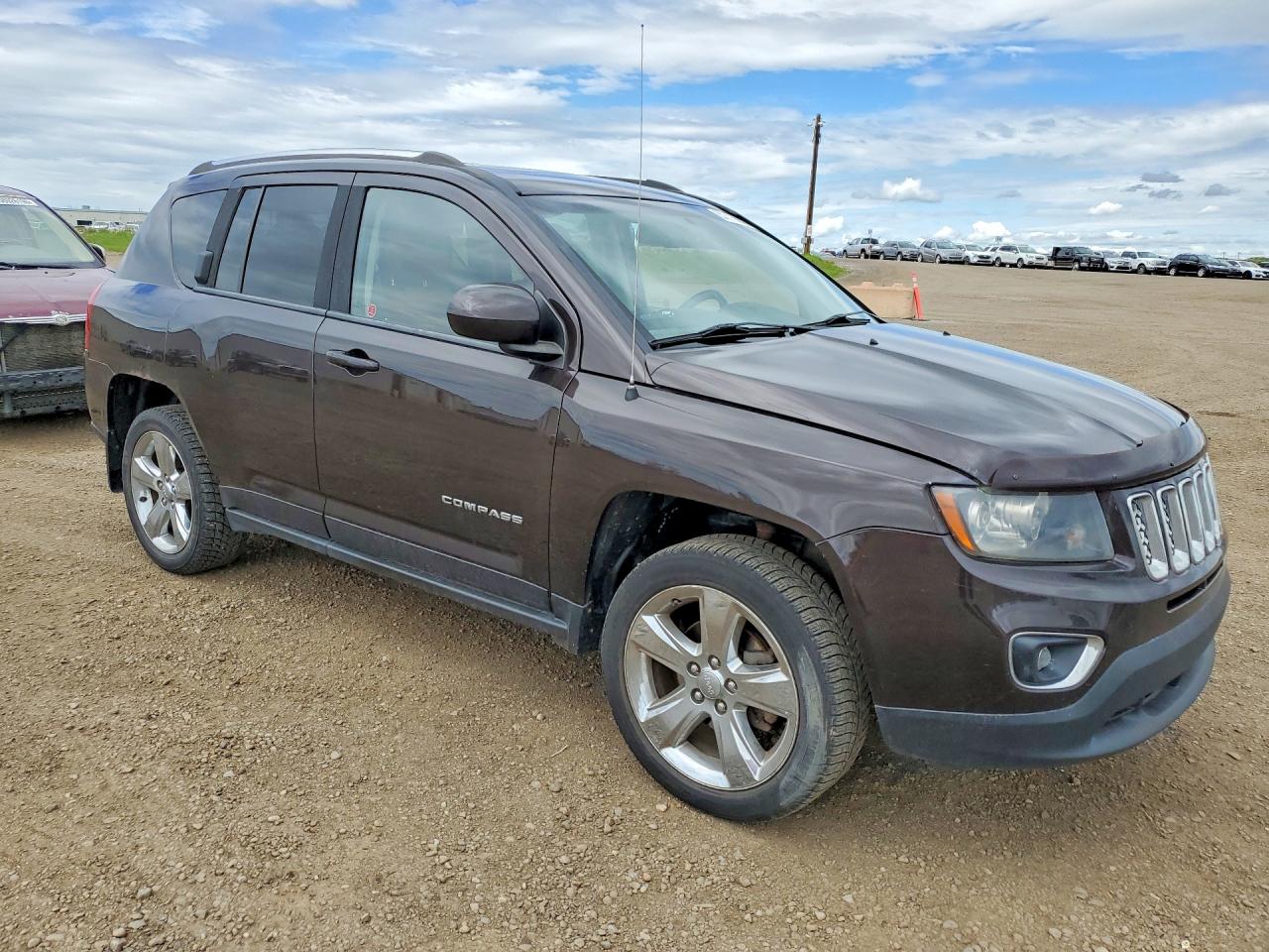 2014 Jeep Compass Limited Черный vin: 1C4NJCCB5ED758384