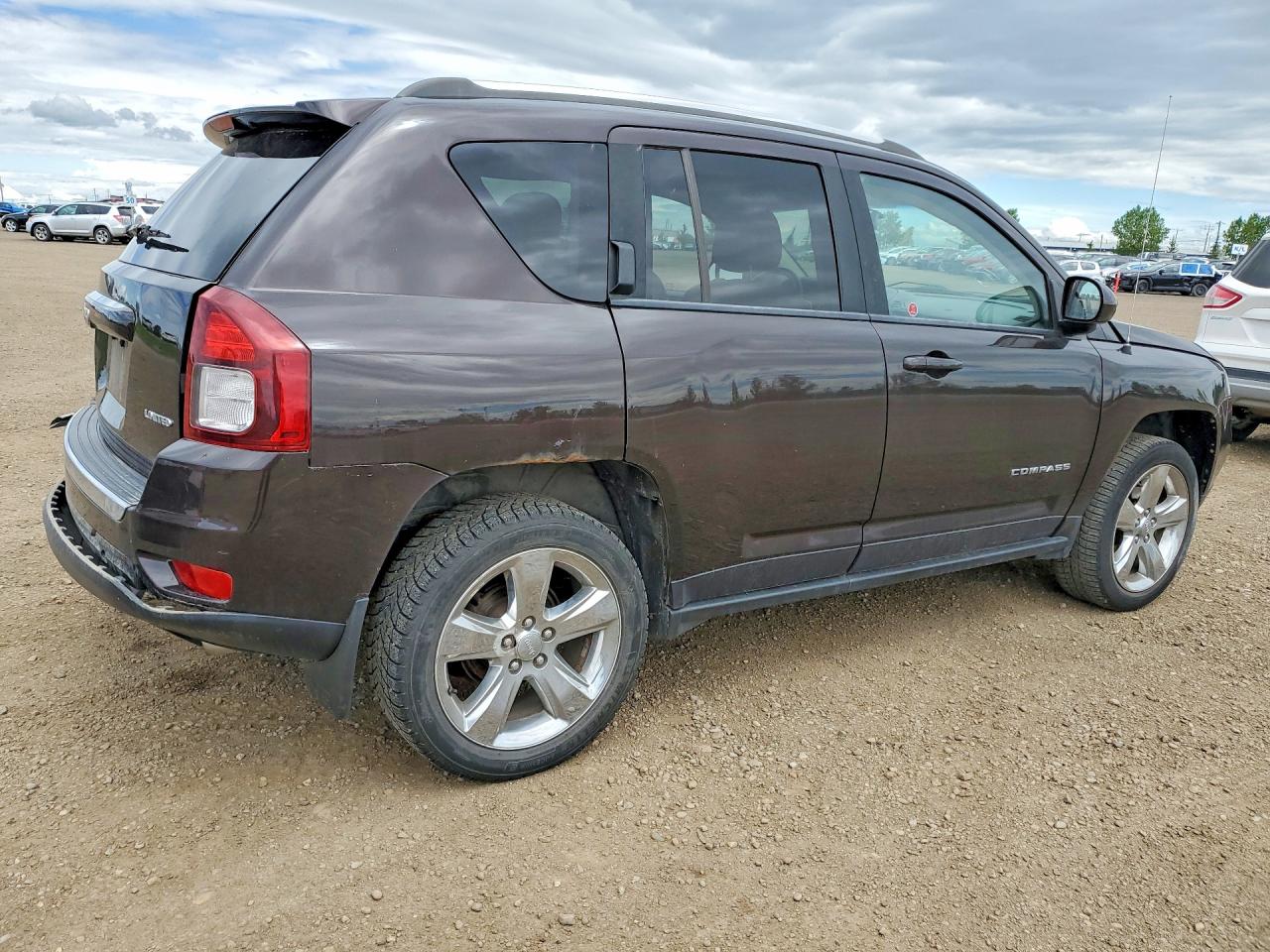 2014 Jeep Compass Limited Черный vin: 1C4NJCCB5ED758384