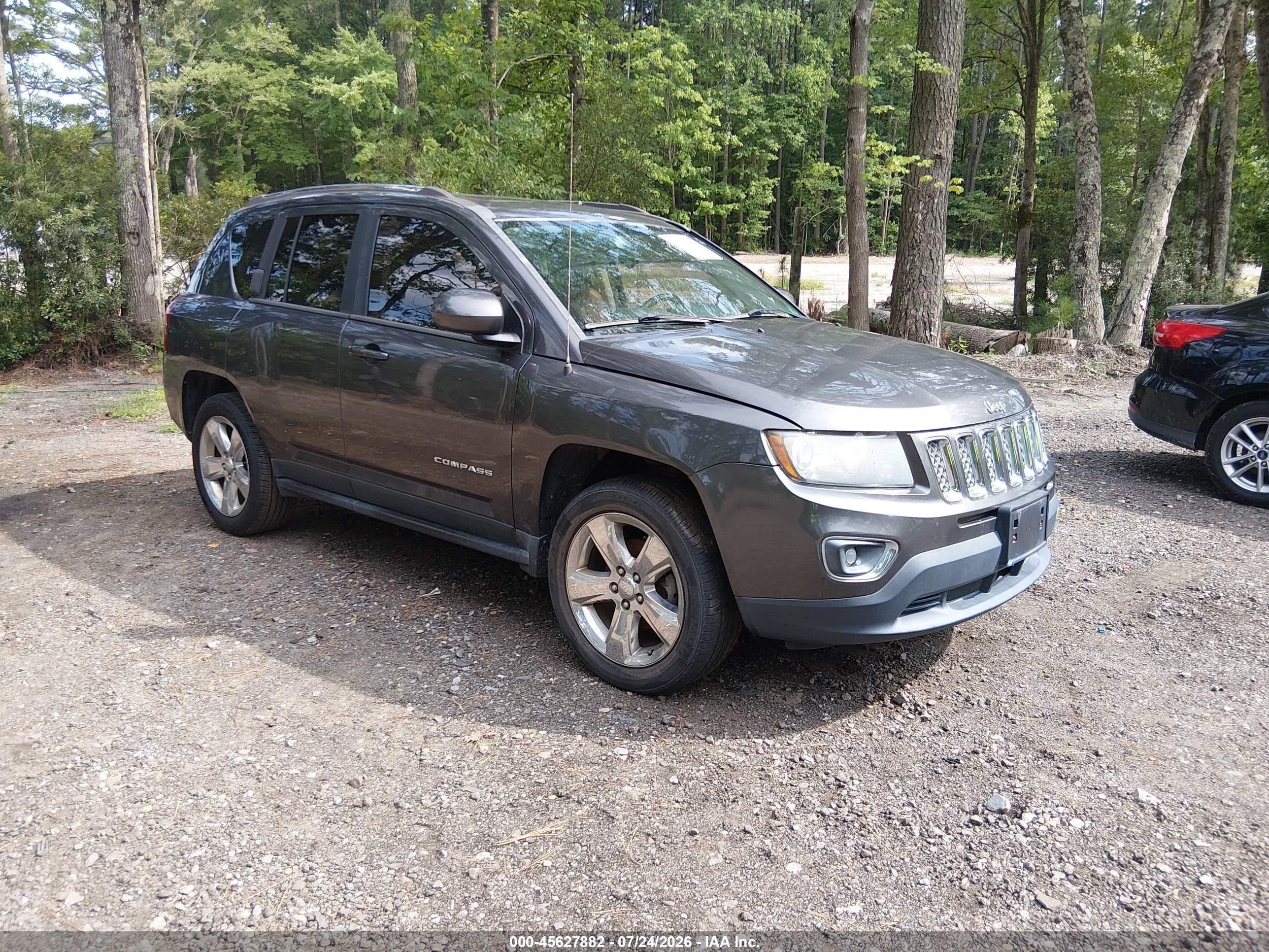 2014 Jeep Compass Limited Серый vin: 1C4NJCCB7ED737536