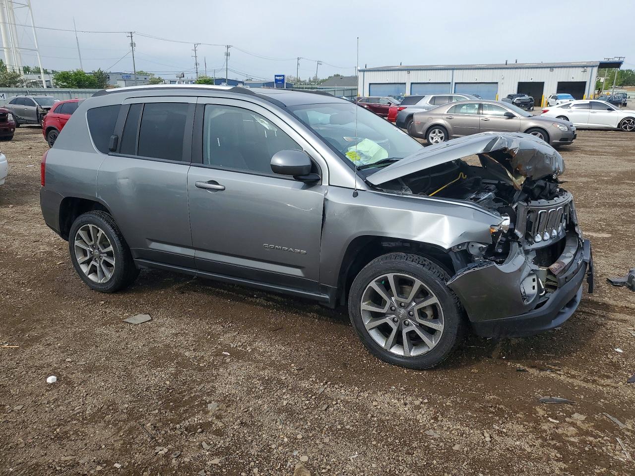 2014 Jeep Compass Limited Charcoal vin: 1C4NJCCB8ED619432