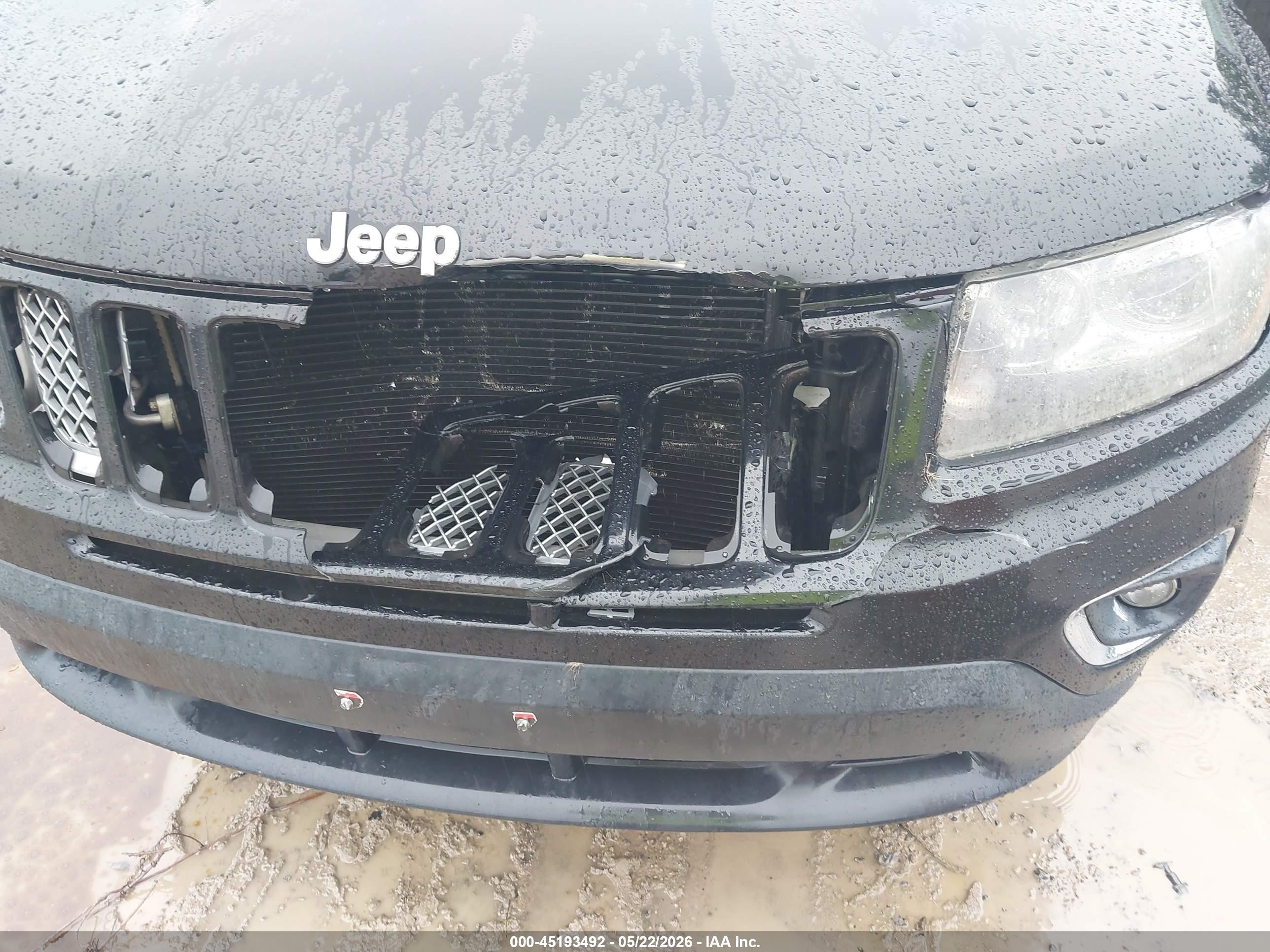 2014 Jeep Compass Limited Black vin: 1C4NJCCB8ED651605