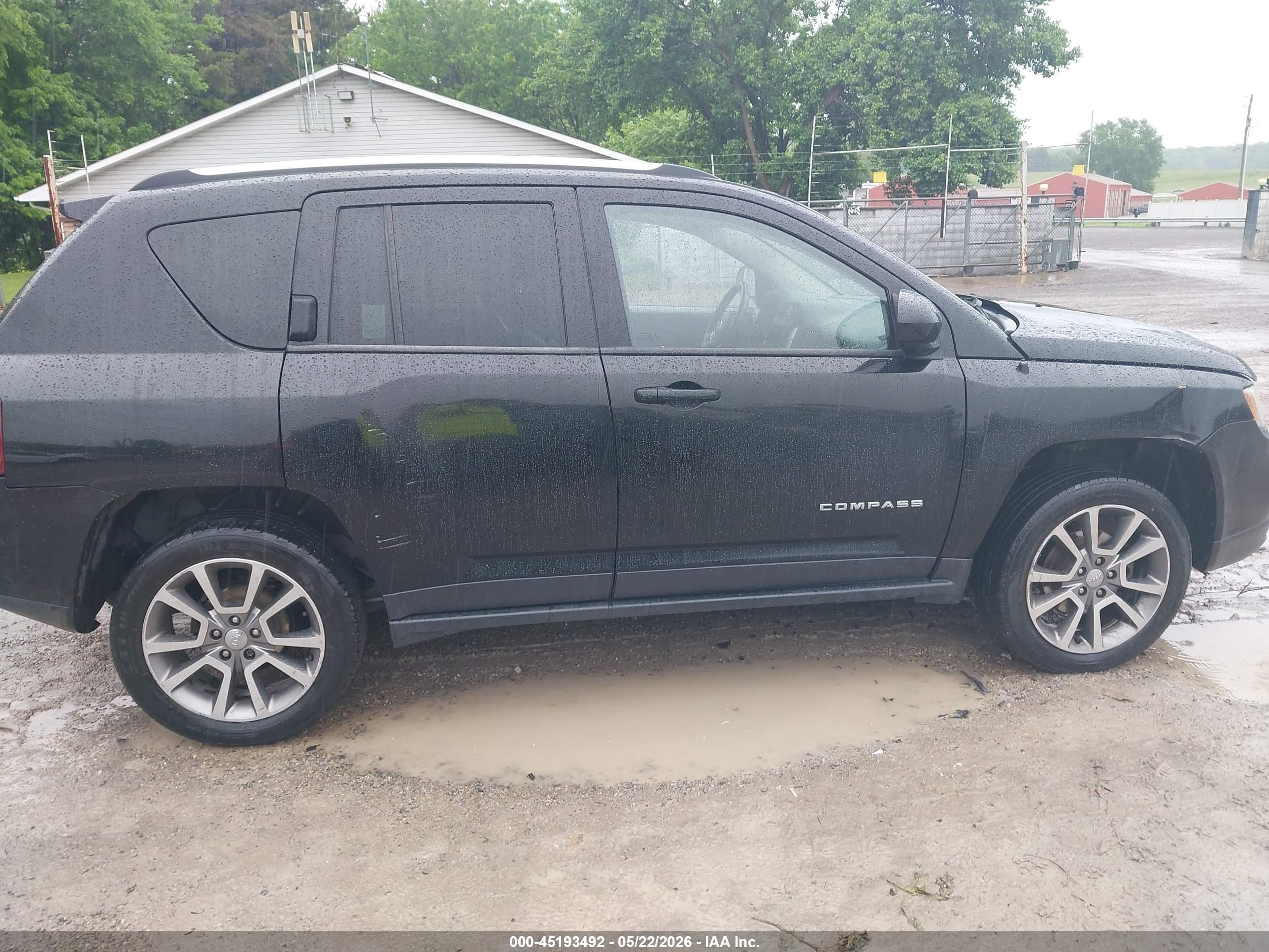 2014 Jeep Compass Limited Black vin: 1C4NJCCB8ED651605