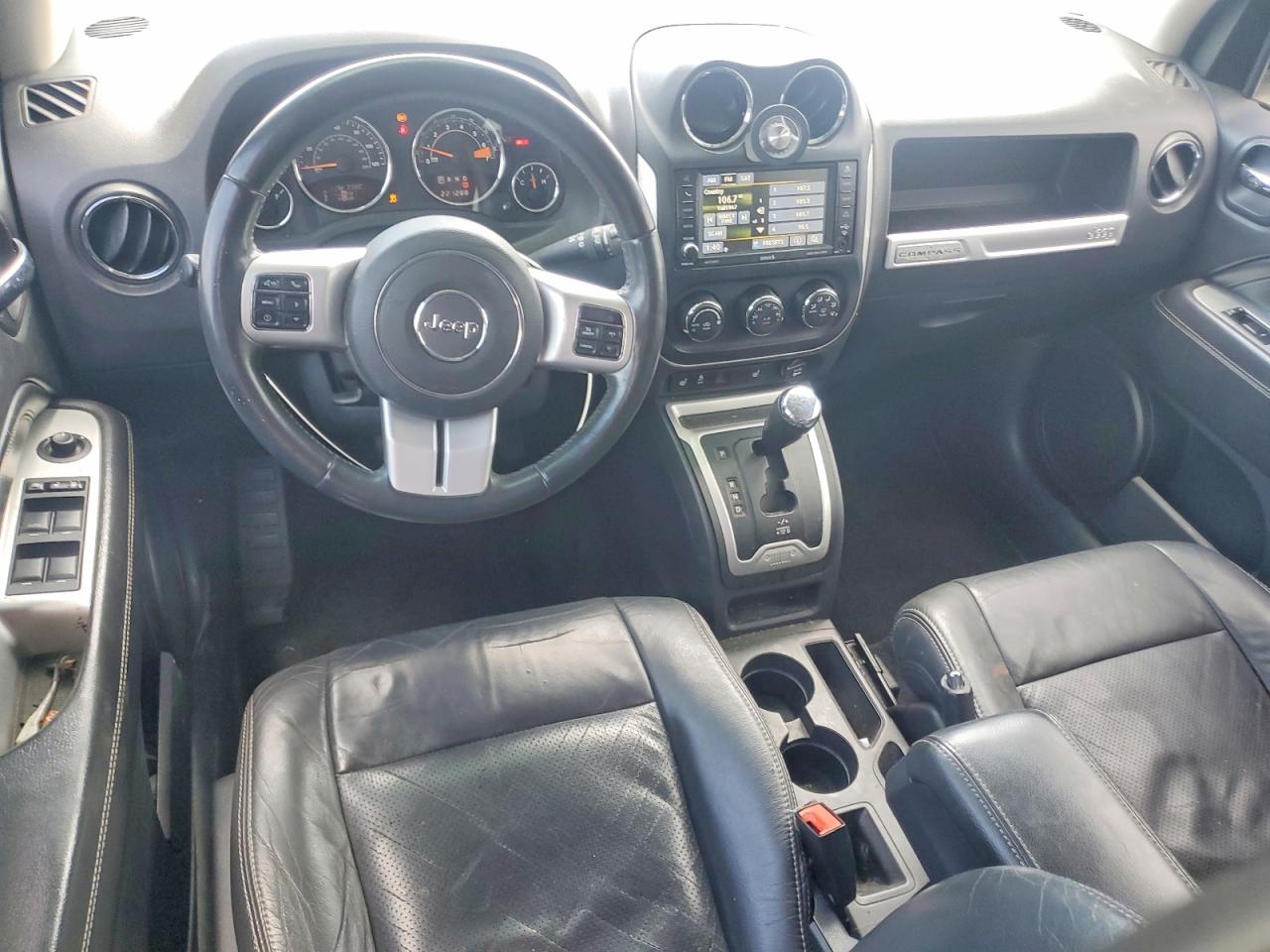 2015 Jeep Compass Limited Black vin: 1C4NJCCBXFD156369