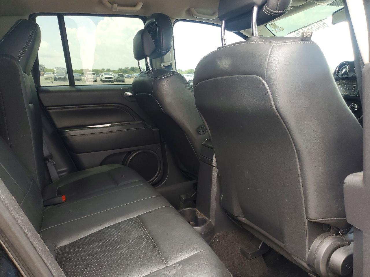 2015 Jeep Compass Limited Black vin: 1C4NJCCBXFD156369