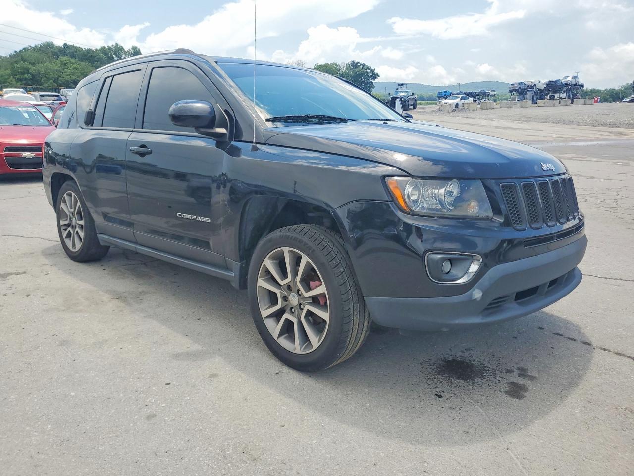 2015 Jeep Compass Limited Black vin: 1C4NJCCBXFD156369