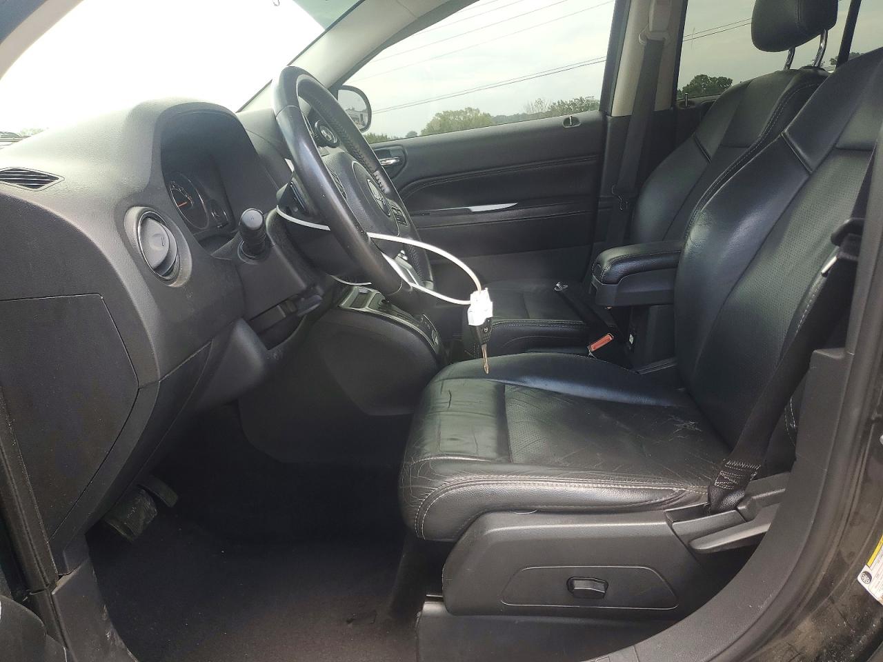 2015 Jeep Compass Limited Black vin: 1C4NJCCBXFD156369