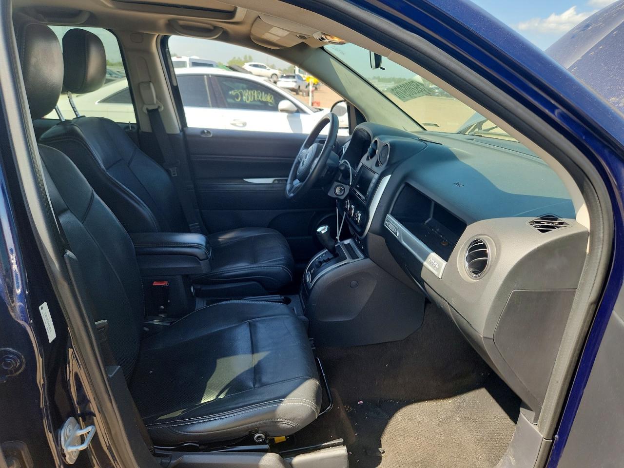 2014 Jeep Compass Latitude Синий vin: 1C4NJCEA0ED678818