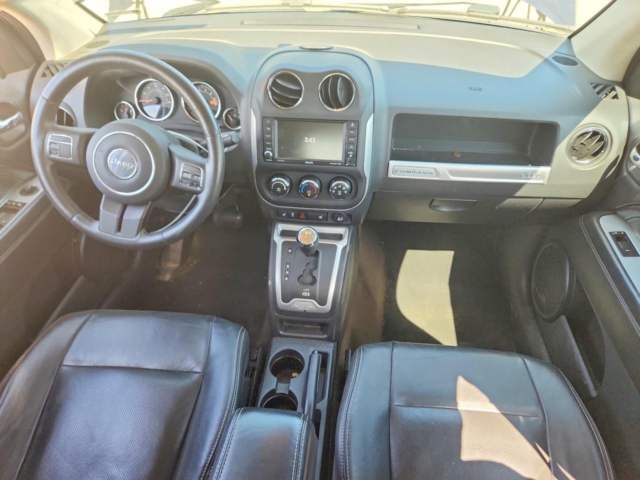 2014 Jeep Compass Latitude Синий vin: 1C4NJCEA0ED678818
