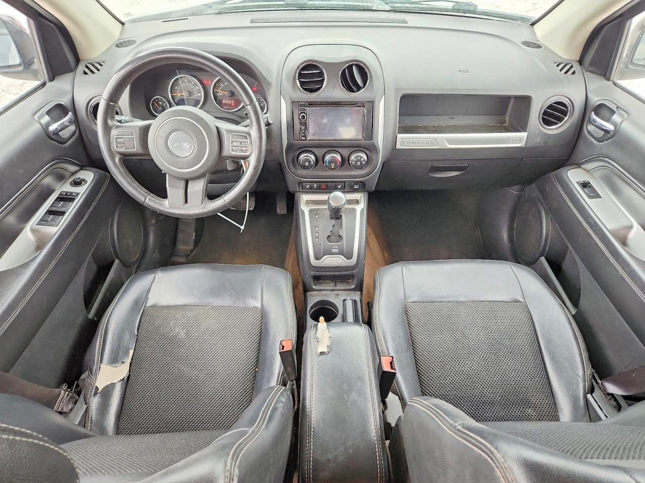 2014 Jeep Compass Latitude Gray vin: 1C4NJCEA0ED715186
