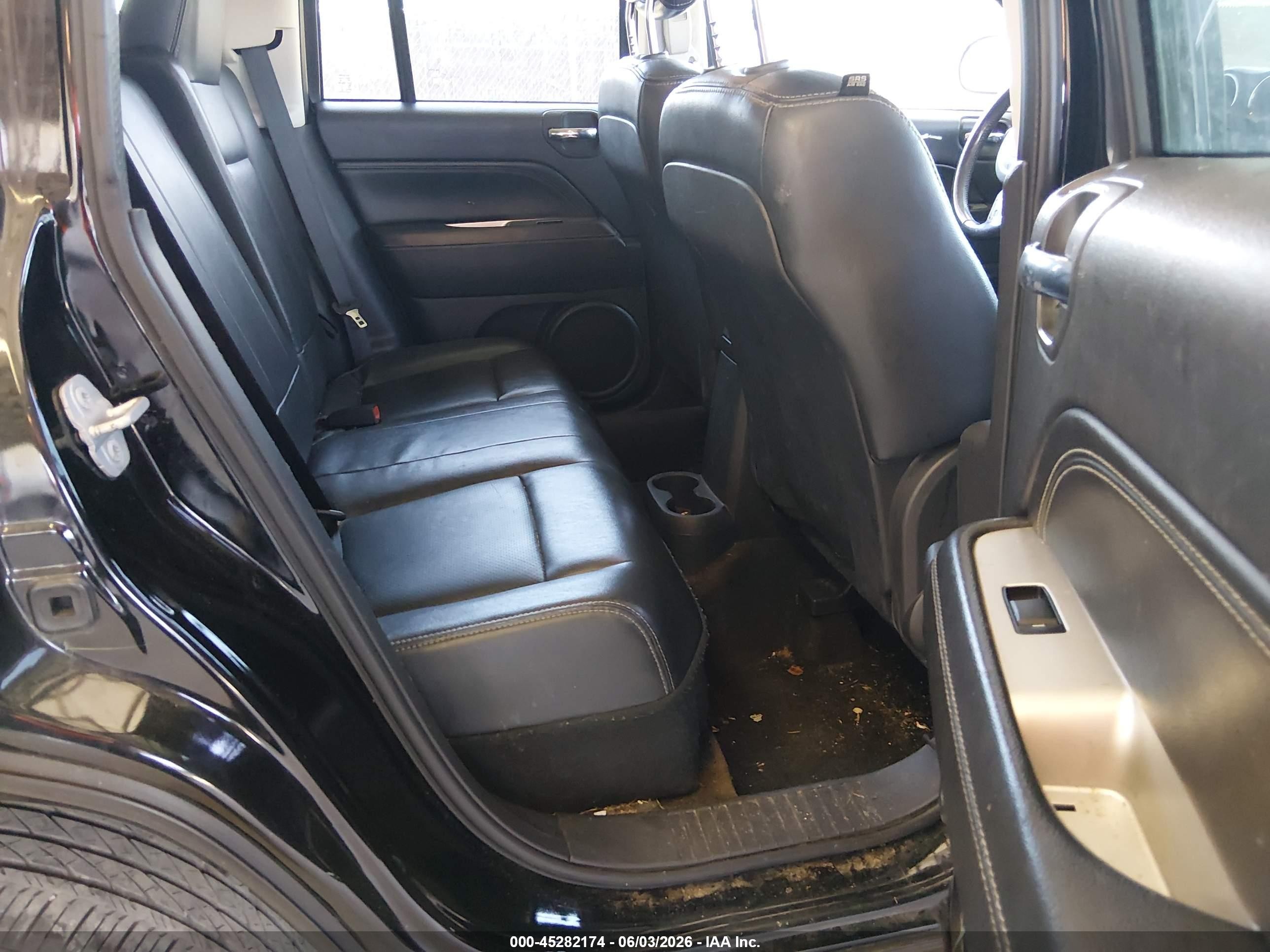 2014 Jeep Compass High Altitude Black vin: 1C4NJCEA0ED757731