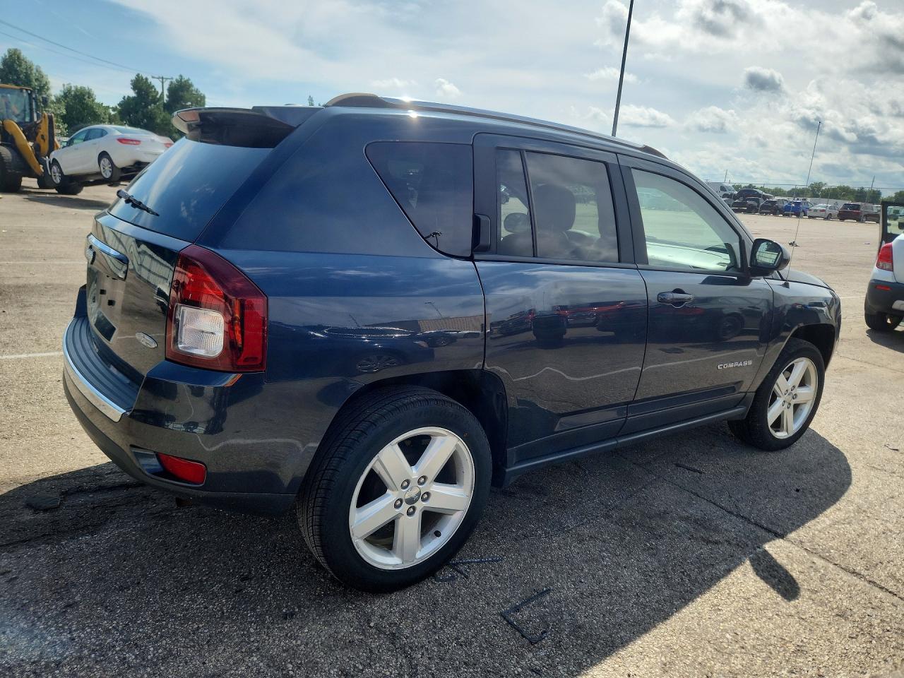 2014 Jeep Compass Latitude Black vin: 1C4NJCEA0ED889159