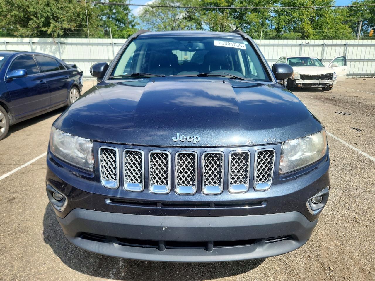 2014 Jeep Compass Latitude Black vin: 1C4NJCEA0ED889159