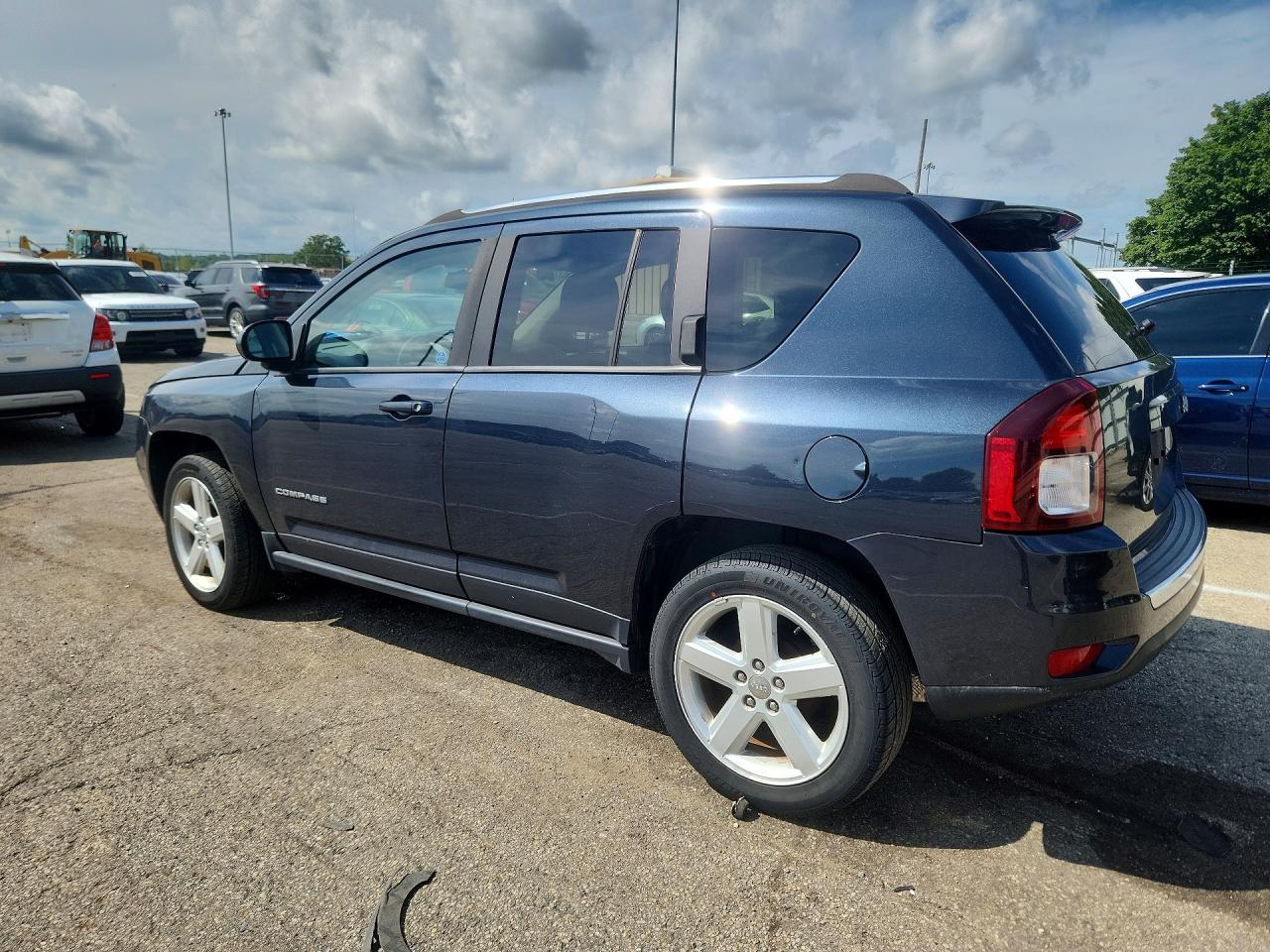 2014 Jeep Compass Latitude Black vin: 1C4NJCEA0ED889159