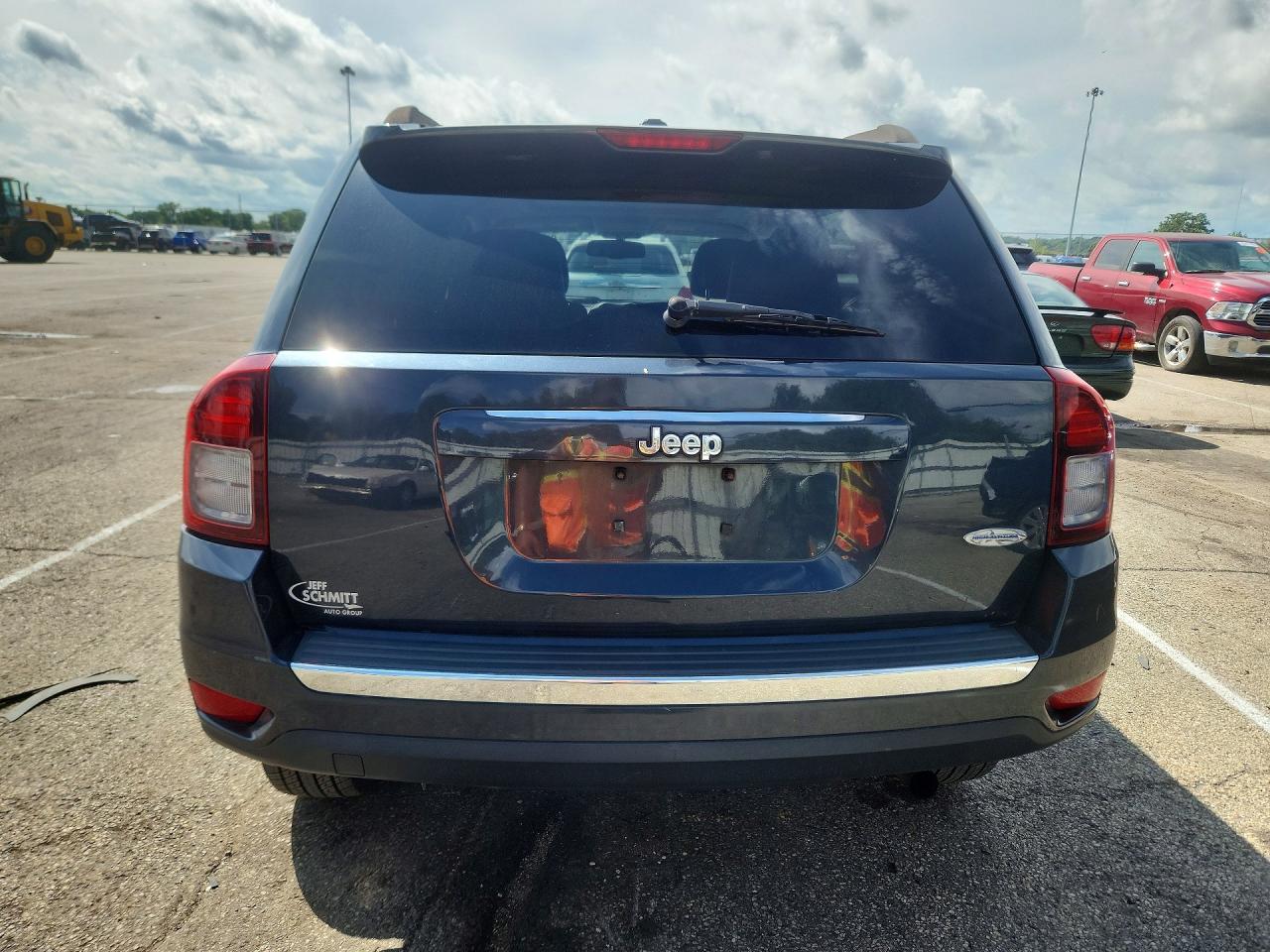 2014 Jeep Compass Latitude Black vin: 1C4NJCEA0ED889159