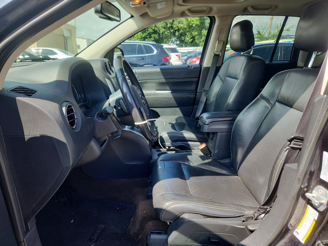 2014 Jeep Compass Latitude Black vin: 1C4NJCEA0ED889159