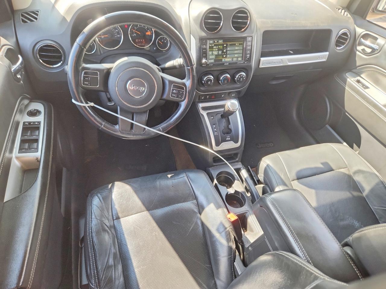 2014 Jeep Compass Latitude Black vin: 1C4NJCEA0ED889159