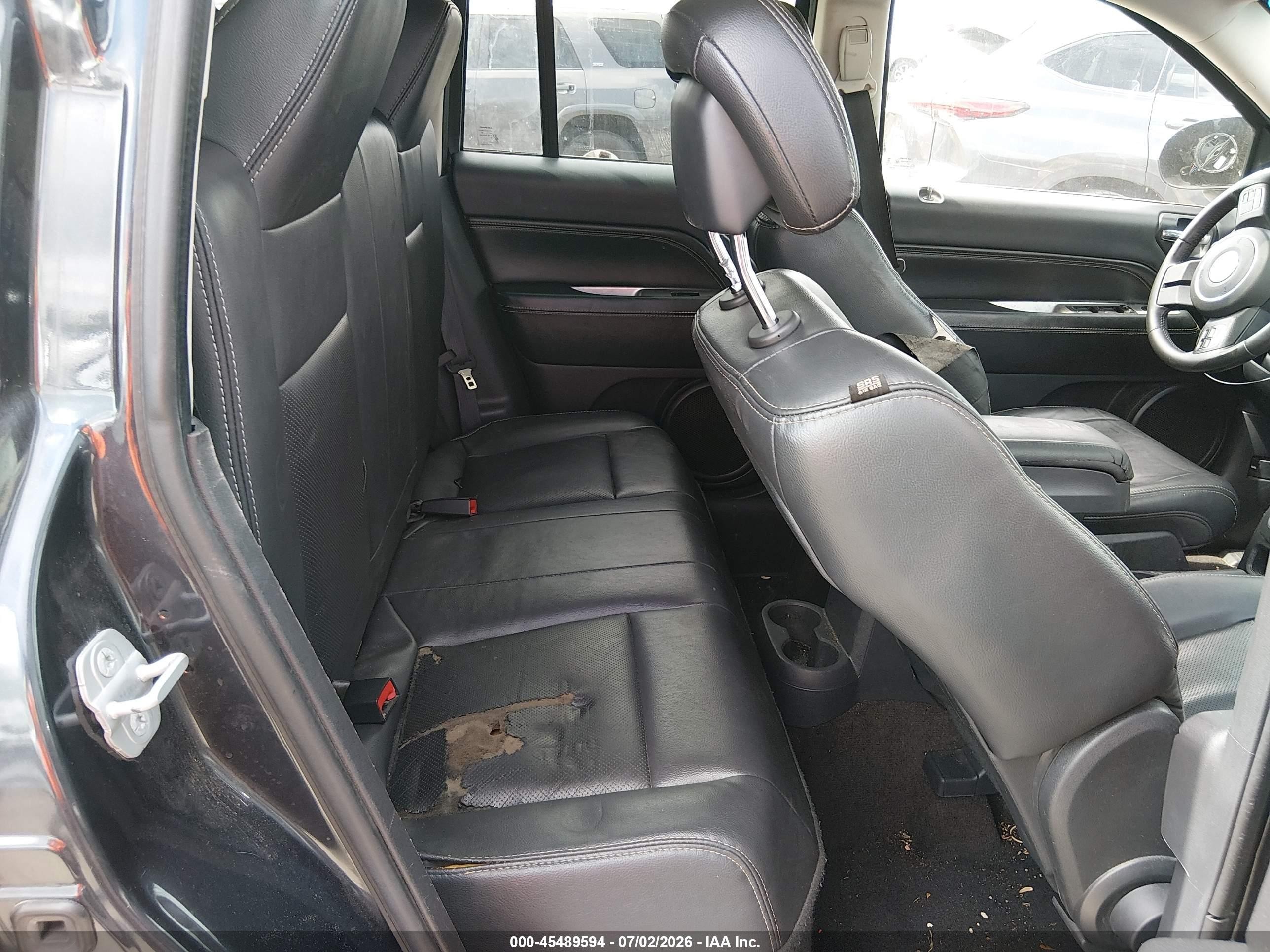 2014 Jeep Compass High Altitude Blue vin: 1C4NJCEA1ED672719
