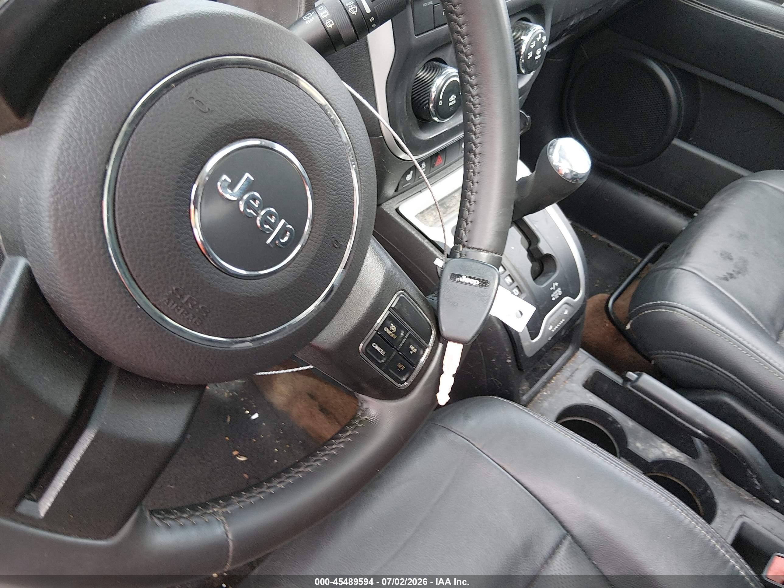 2014 Jeep Compass High Altitude Blue vin: 1C4NJCEA1ED672719