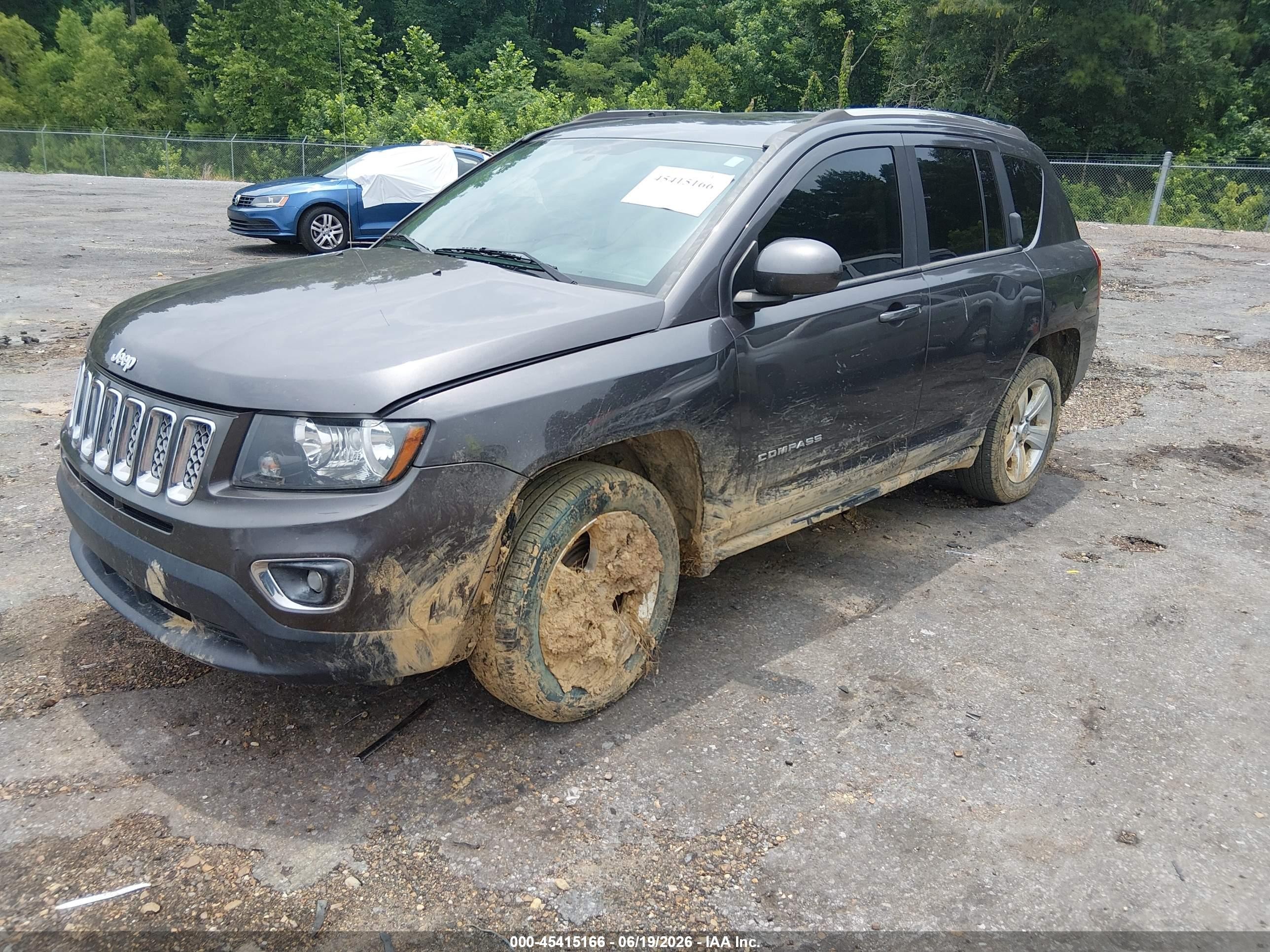 2015 Jeep Compass High Altitude Edition Gray vin: 1C4NJCEA1FD264531