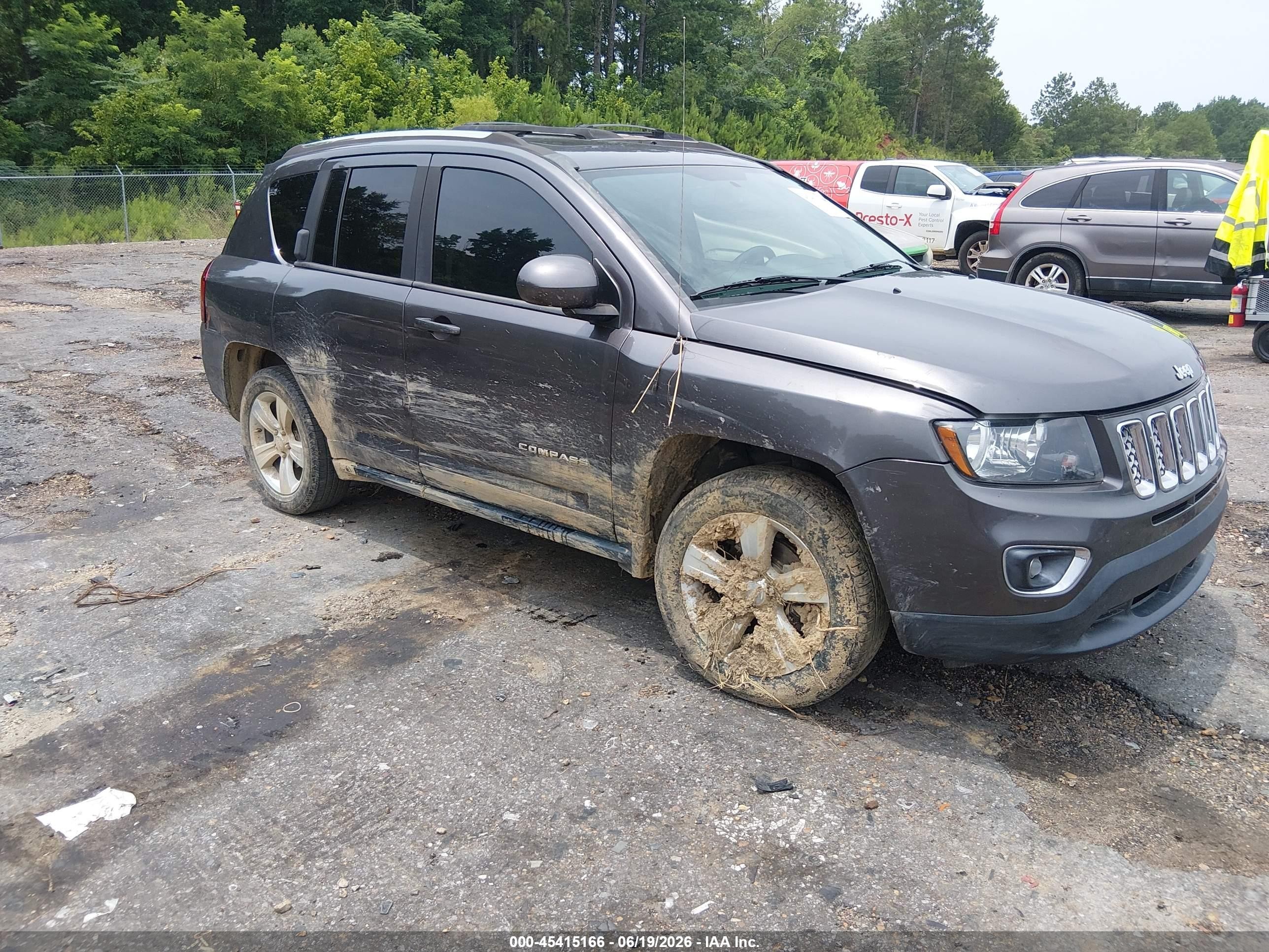 2015 Jeep Compass High Altitude Edition Gray vin: 1C4NJCEA1FD264531
