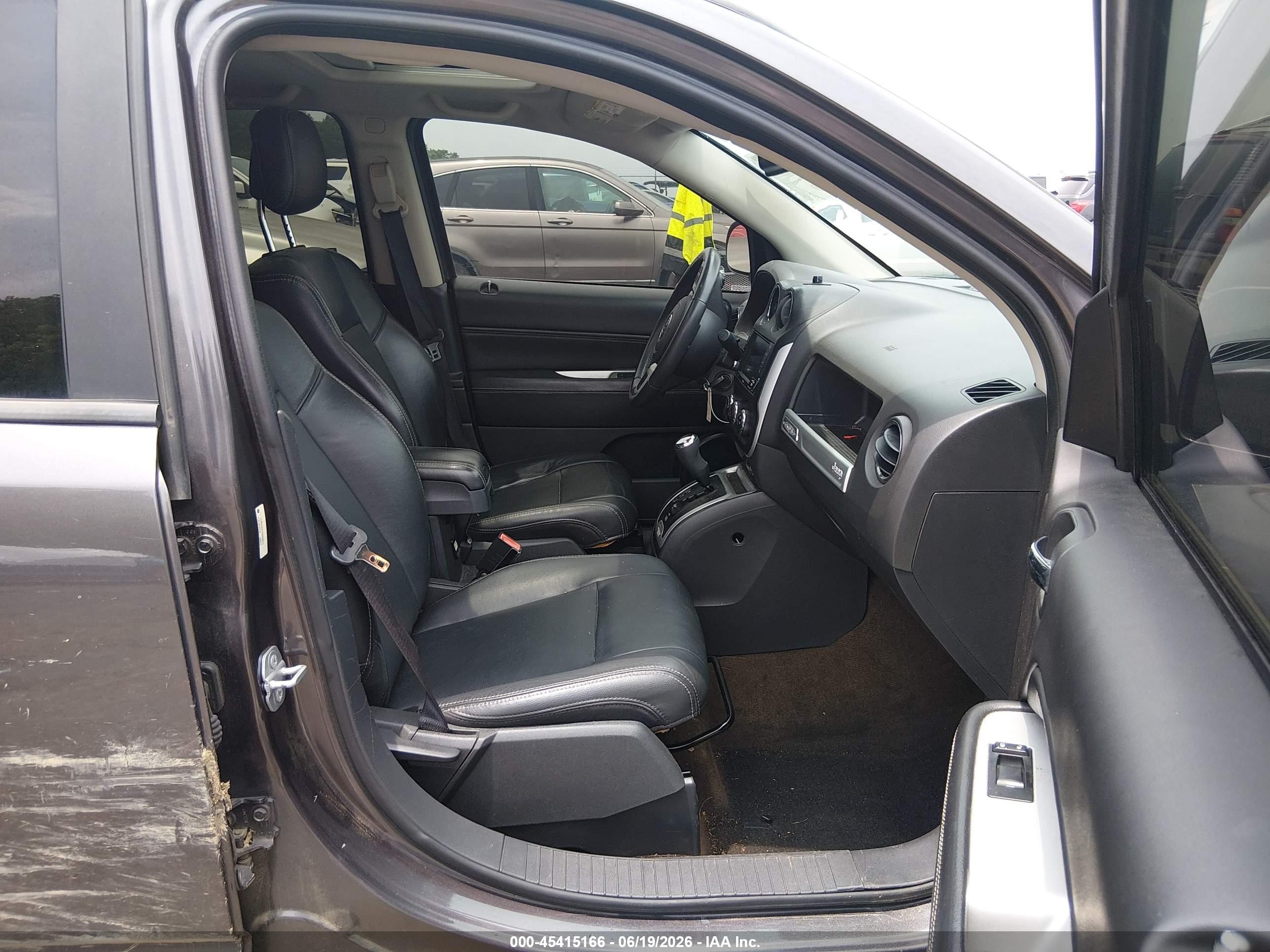 2015 Jeep Compass High Altitude Edition Gray vin: 1C4NJCEA1FD264531