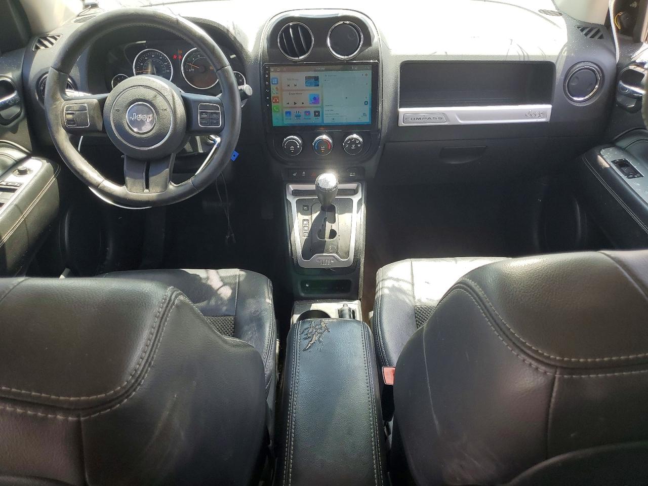 2014 Jeep Compass Latitude Черный vin: 1C4NJCEA3ED648373