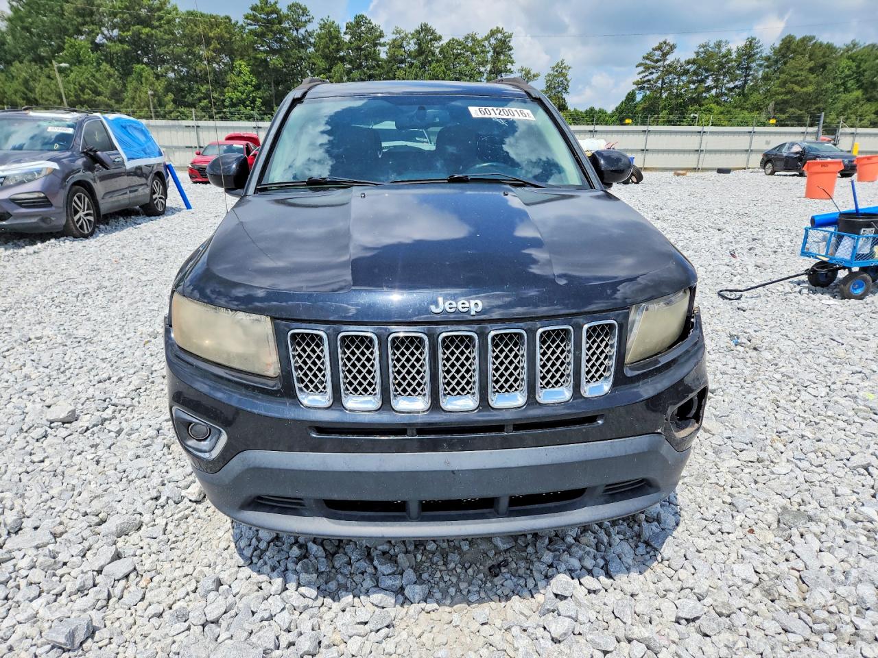 2014 Jeep Compass Latitude Black vin: 1C4NJCEA4ED785693