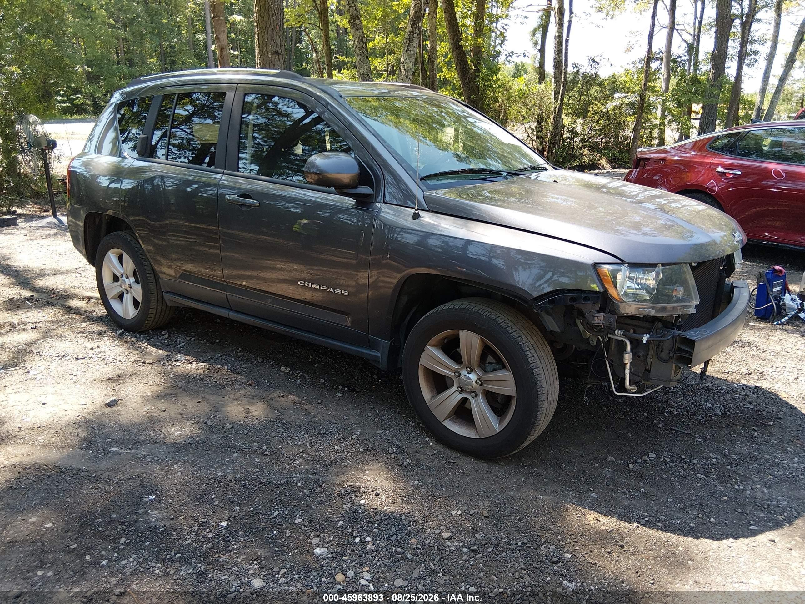 2015 Jeep Compass High Altitude Edition Gray vin: 1C4NJCEA4FD367376