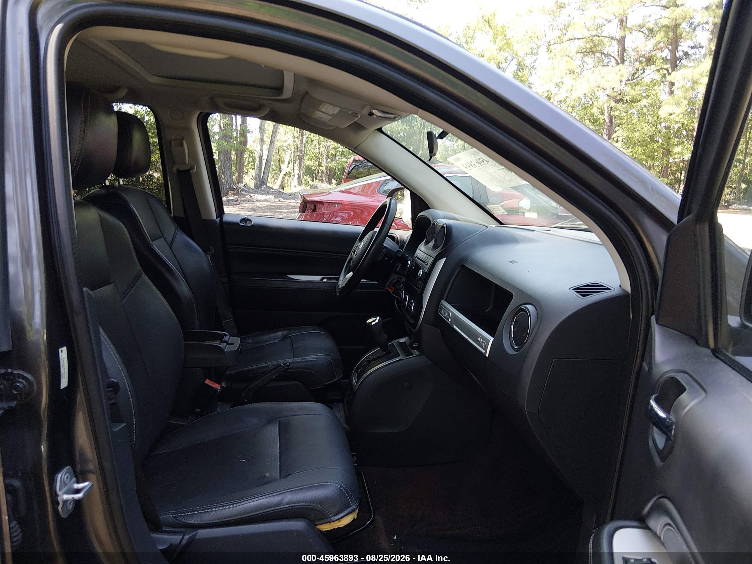 2015 Jeep Compass High Altitude Edition Gray vin: 1C4NJCEA4FD367376