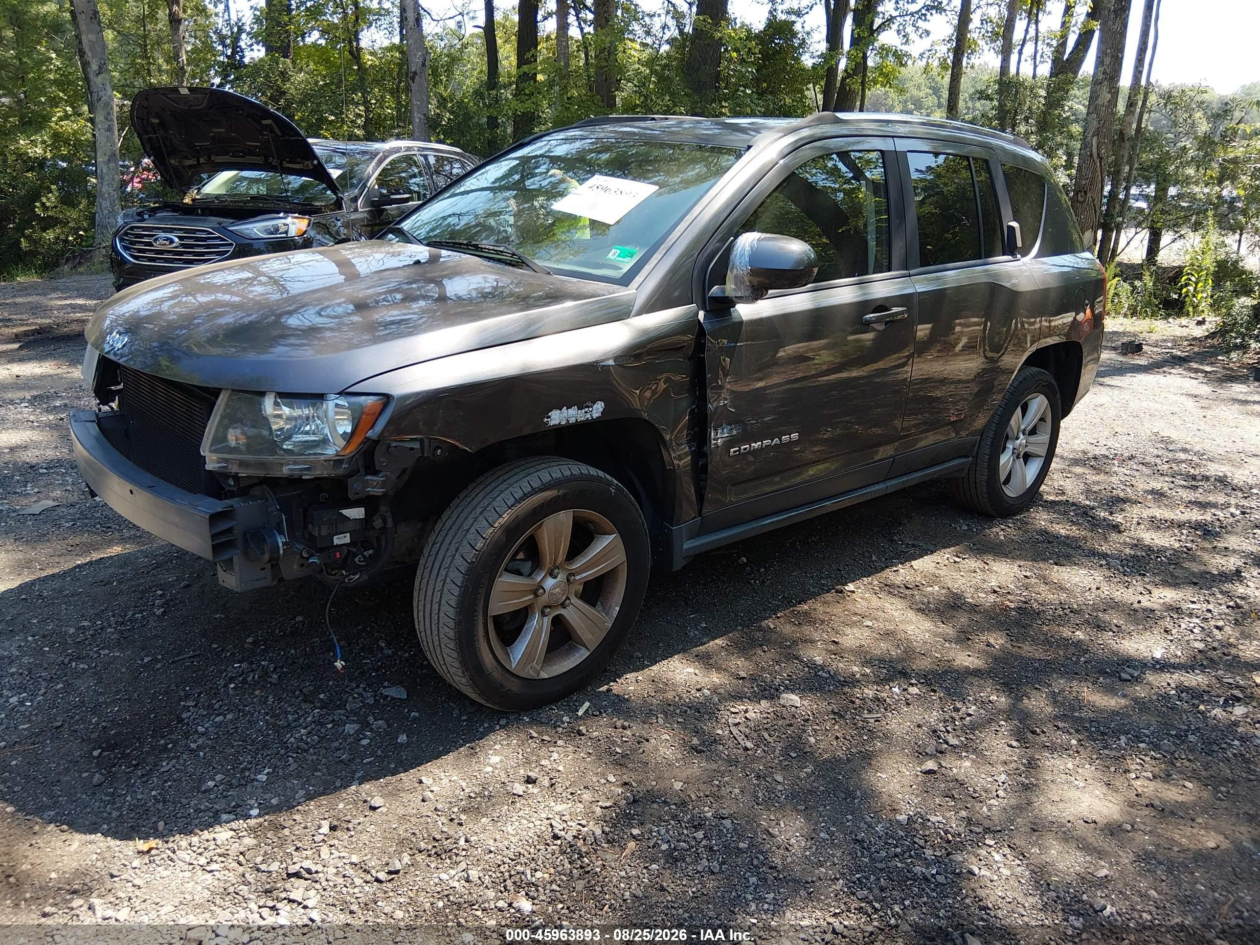 2015 Jeep Compass High Altitude Edition Gray vin: 1C4NJCEA4FD367376