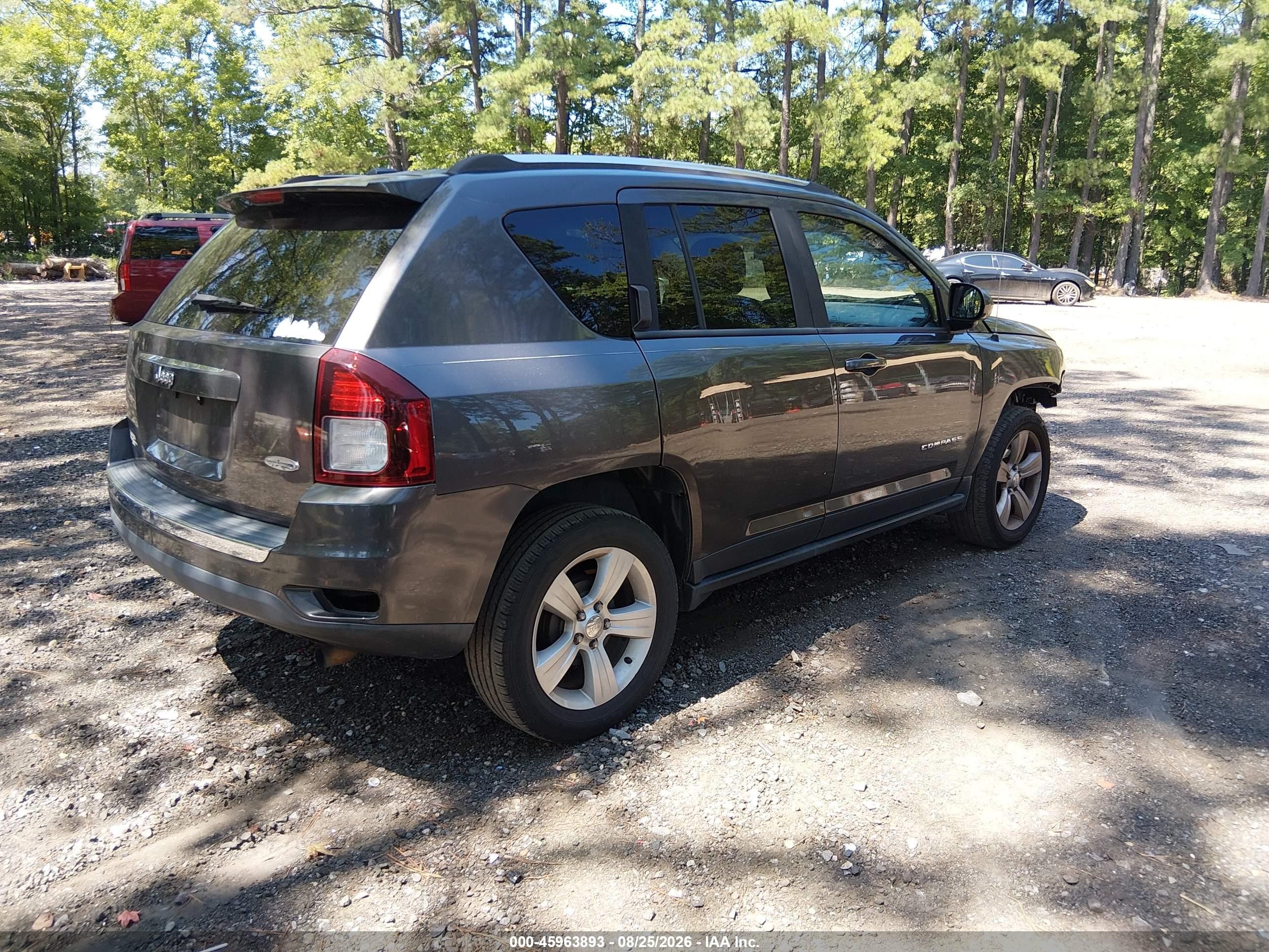 2015 Jeep Compass High Altitude Edition Gray vin: 1C4NJCEA4FD367376