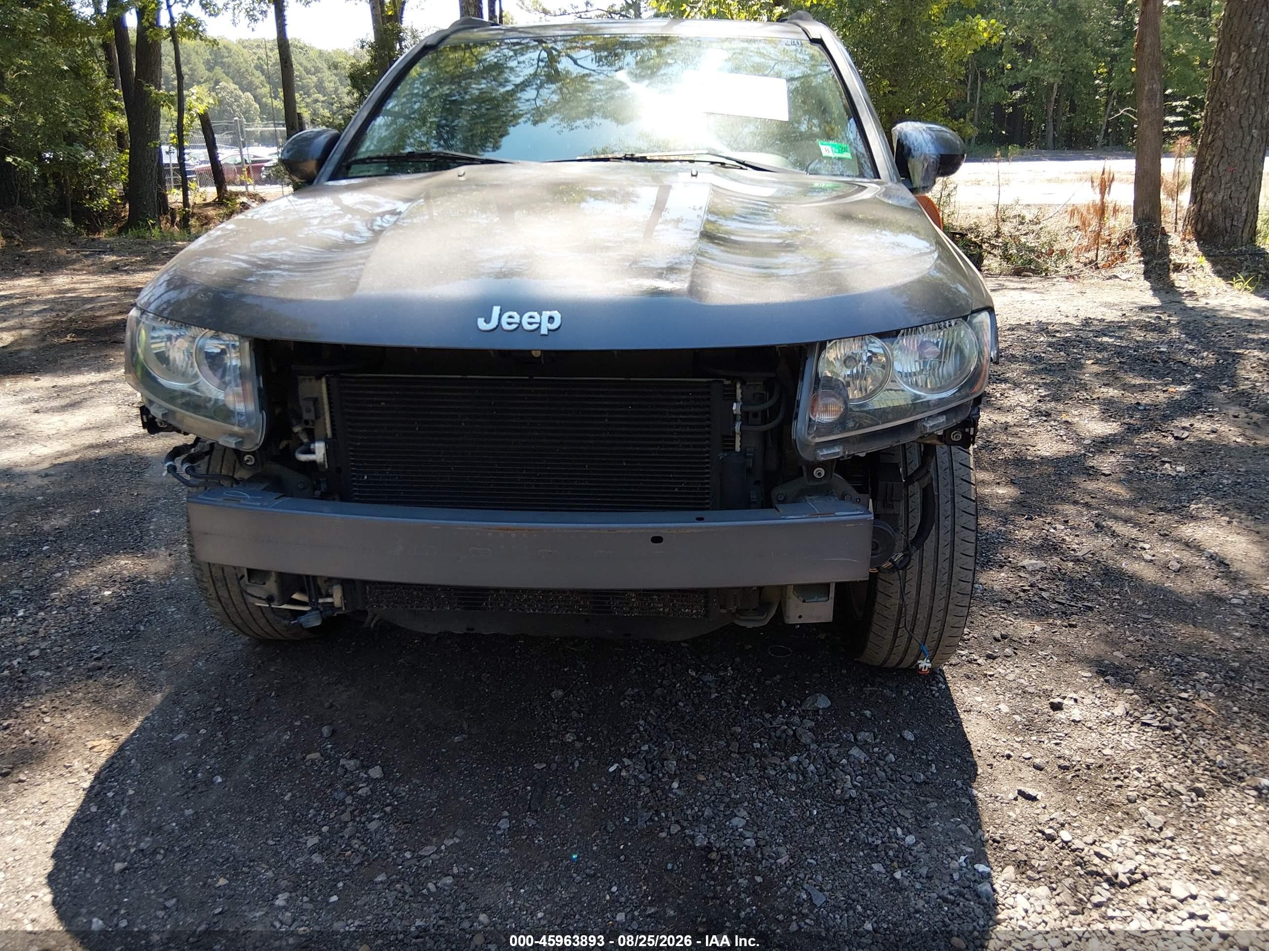 2015 Jeep Compass High Altitude Edition Gray vin: 1C4NJCEA4FD367376