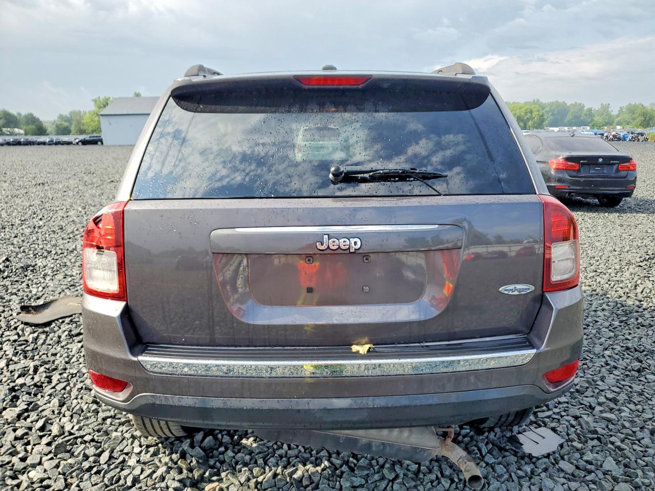 2015 Jeep Compass Latitude Серый vin: 1C4NJCEA4FD414034