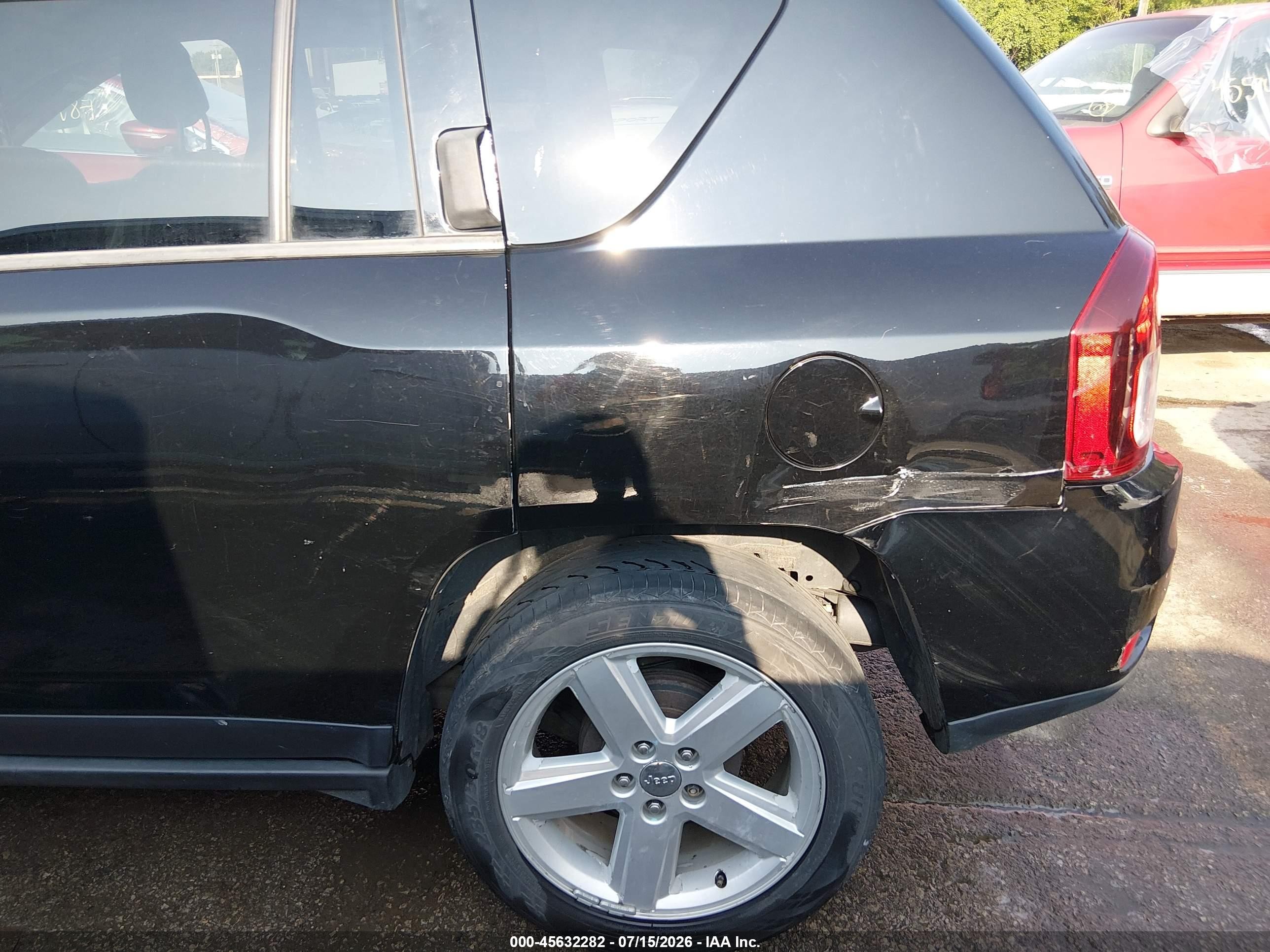 2014 Jeep Compass High Altitude Черный vin: 1C4NJCEA5ED729858